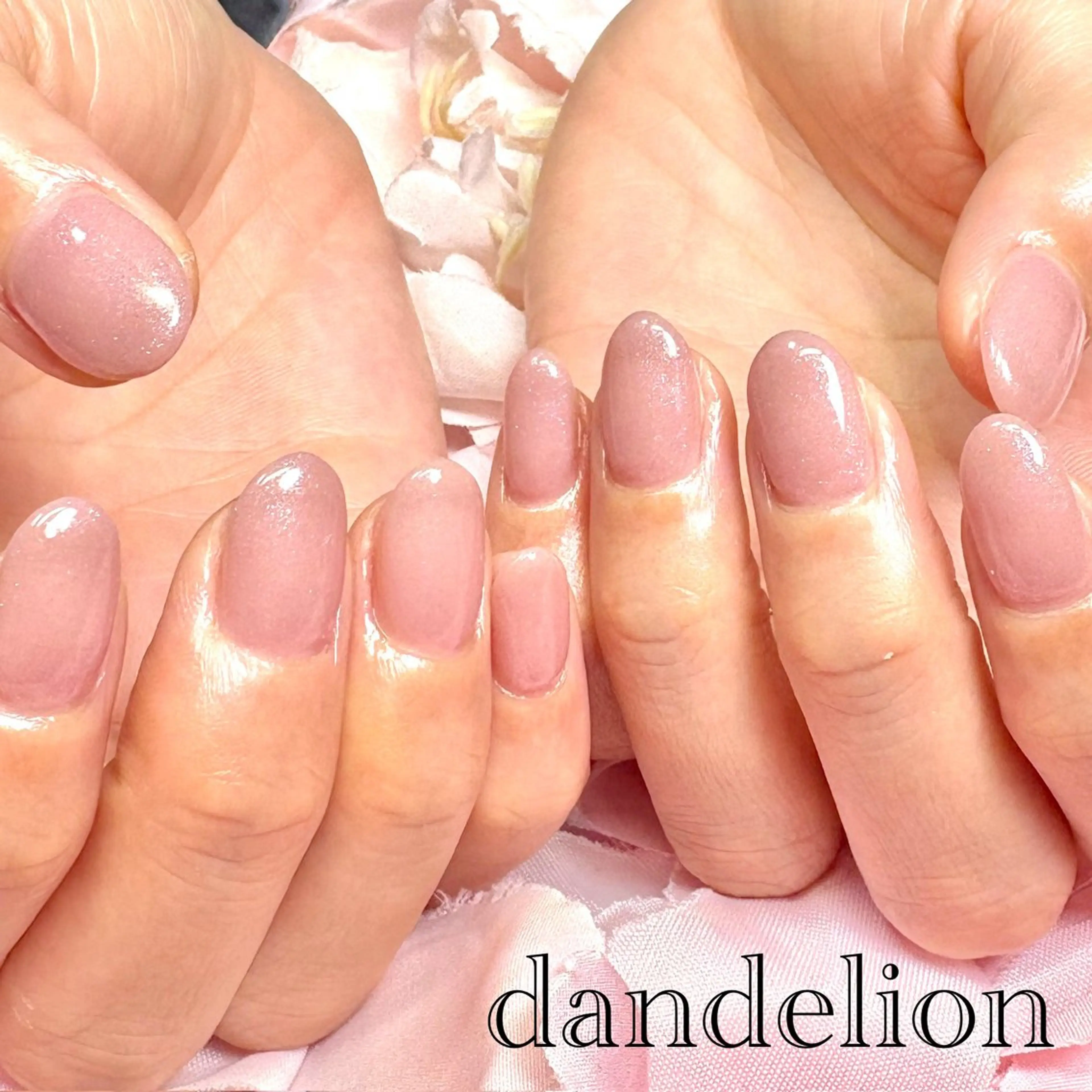 ネイル ハンドネイル ハンドケア dandelion ダンデライオンのネイルデザイン