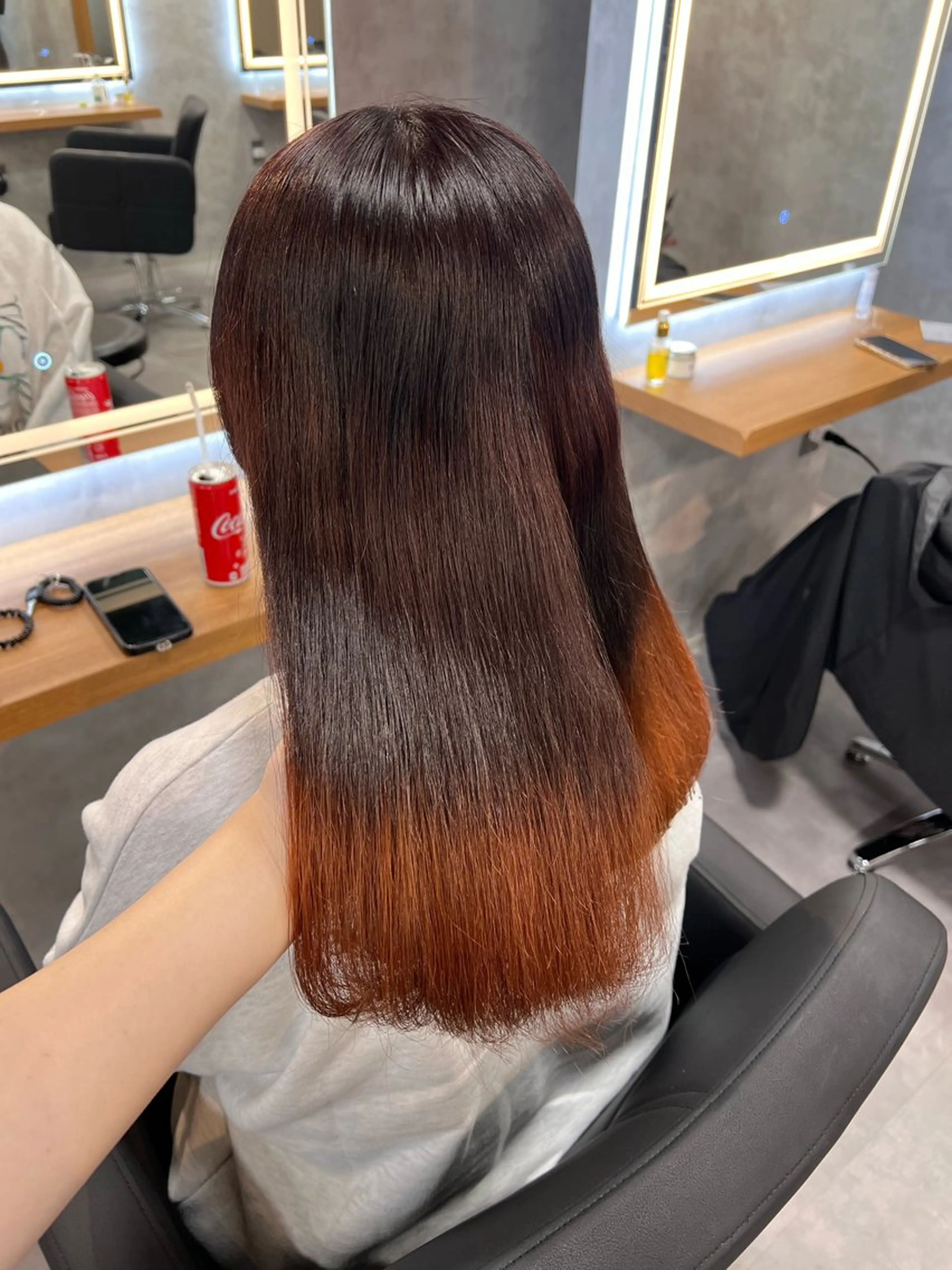 ロング カラー 💖札幌カラー 指名No.1💖玲奈のヘアスタイル
