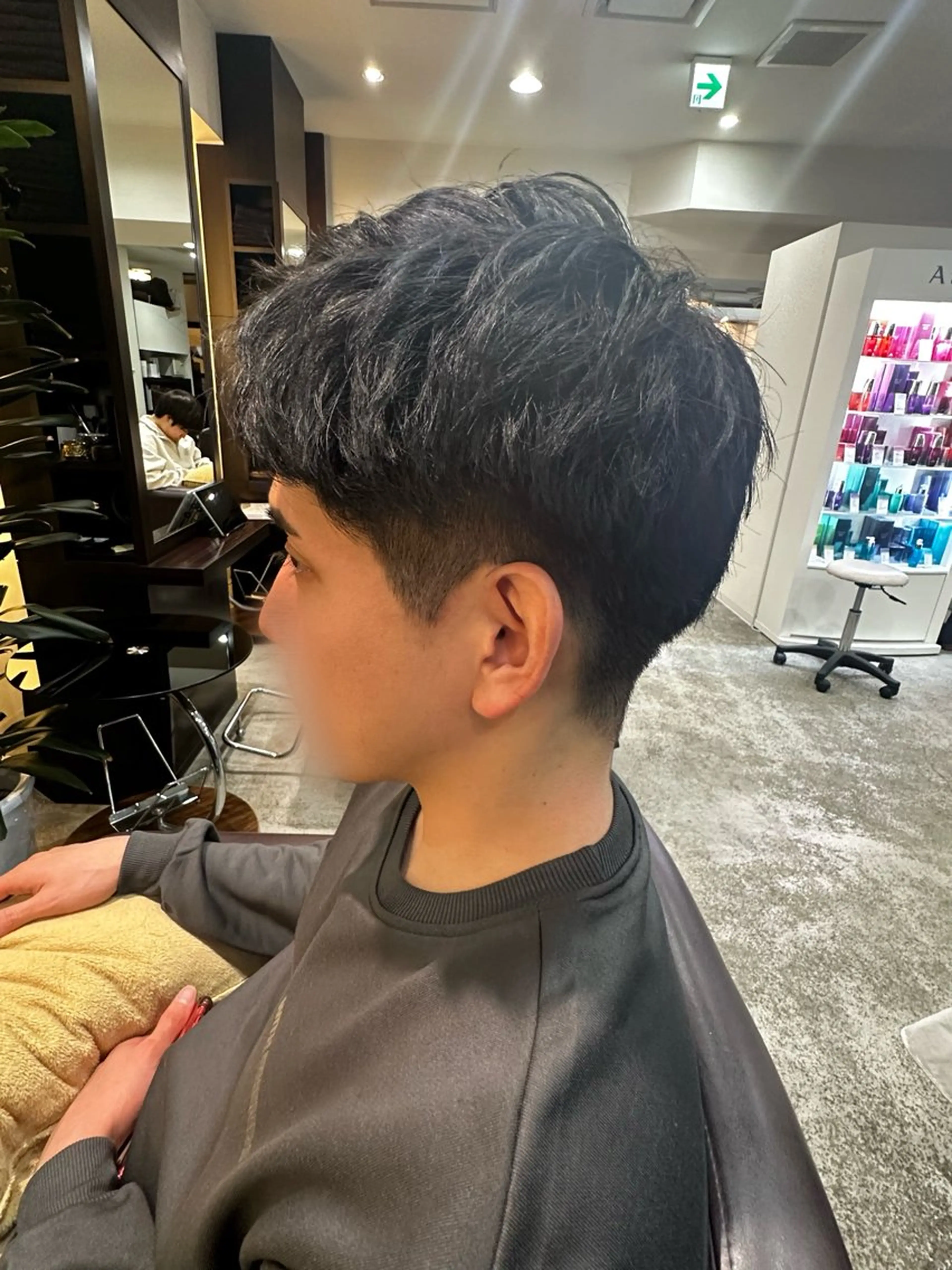 メンズ メンズカット/シャド ウパーマ/URYUのヘアスタイル