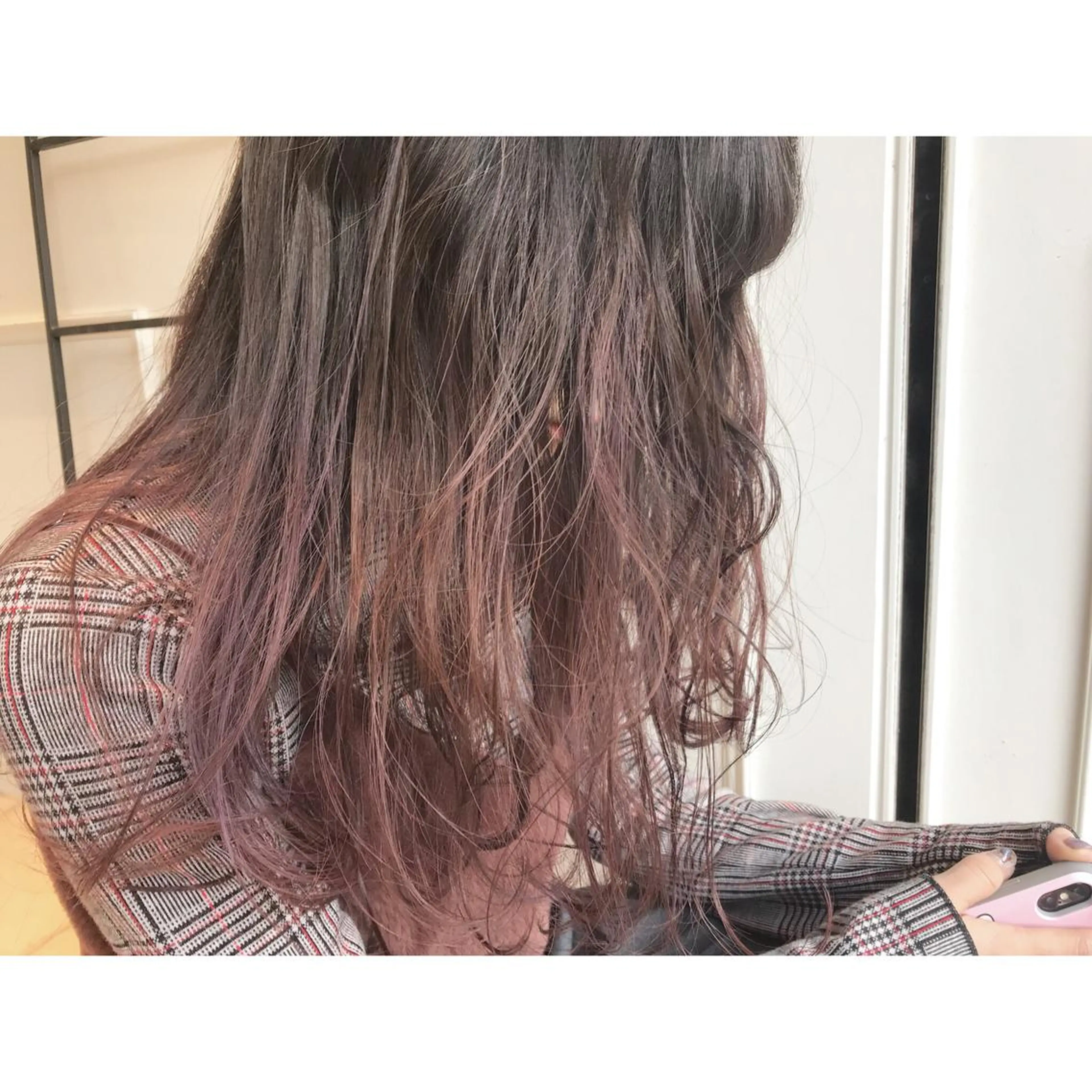 セミロング カット ヘアカラー トリートメント Musiiik hairのヘアスタイル