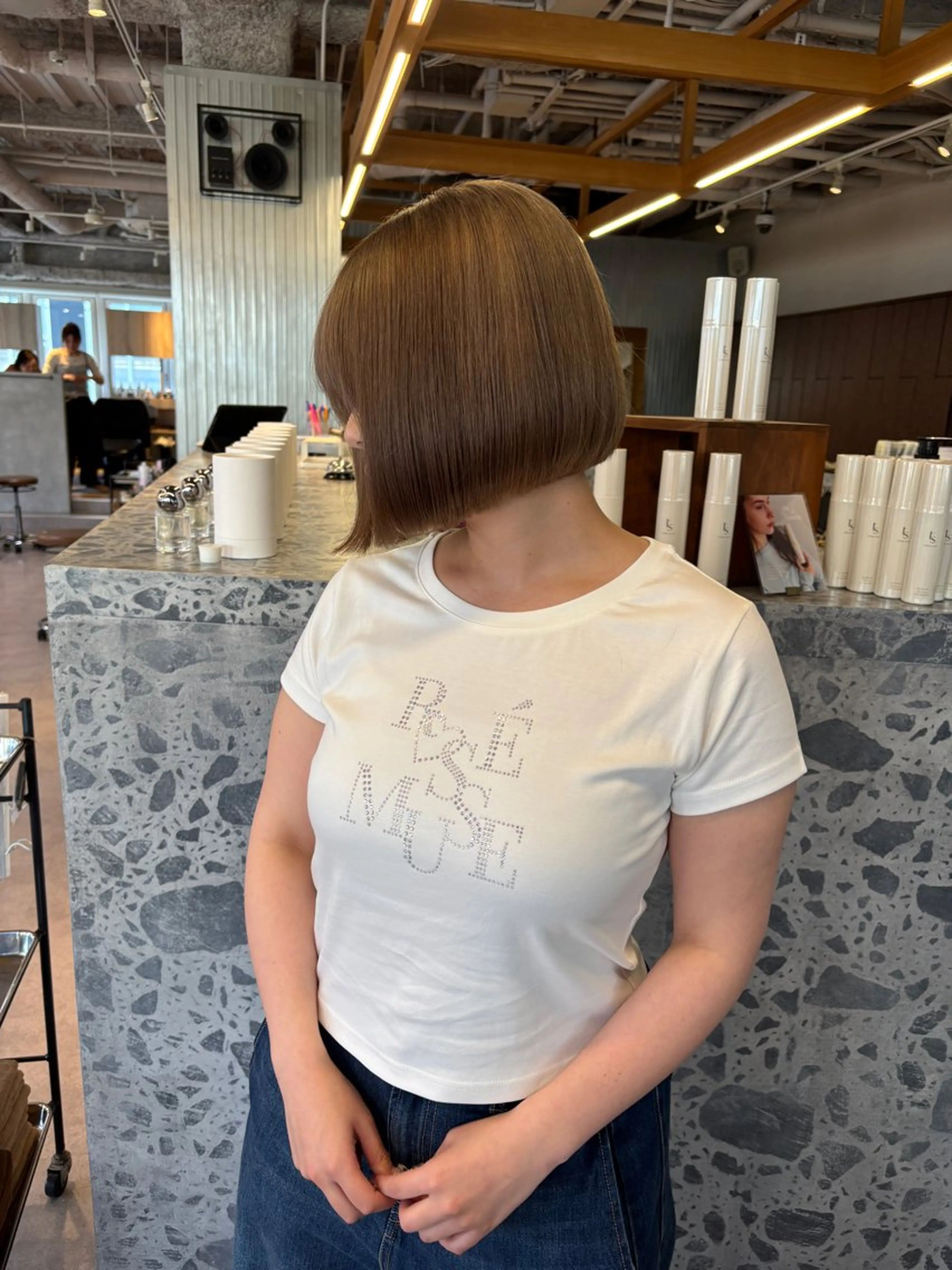 ショート ボブ 🌼透明感カラー/マ ンツーマン/有沙🌼のヘアスタイル