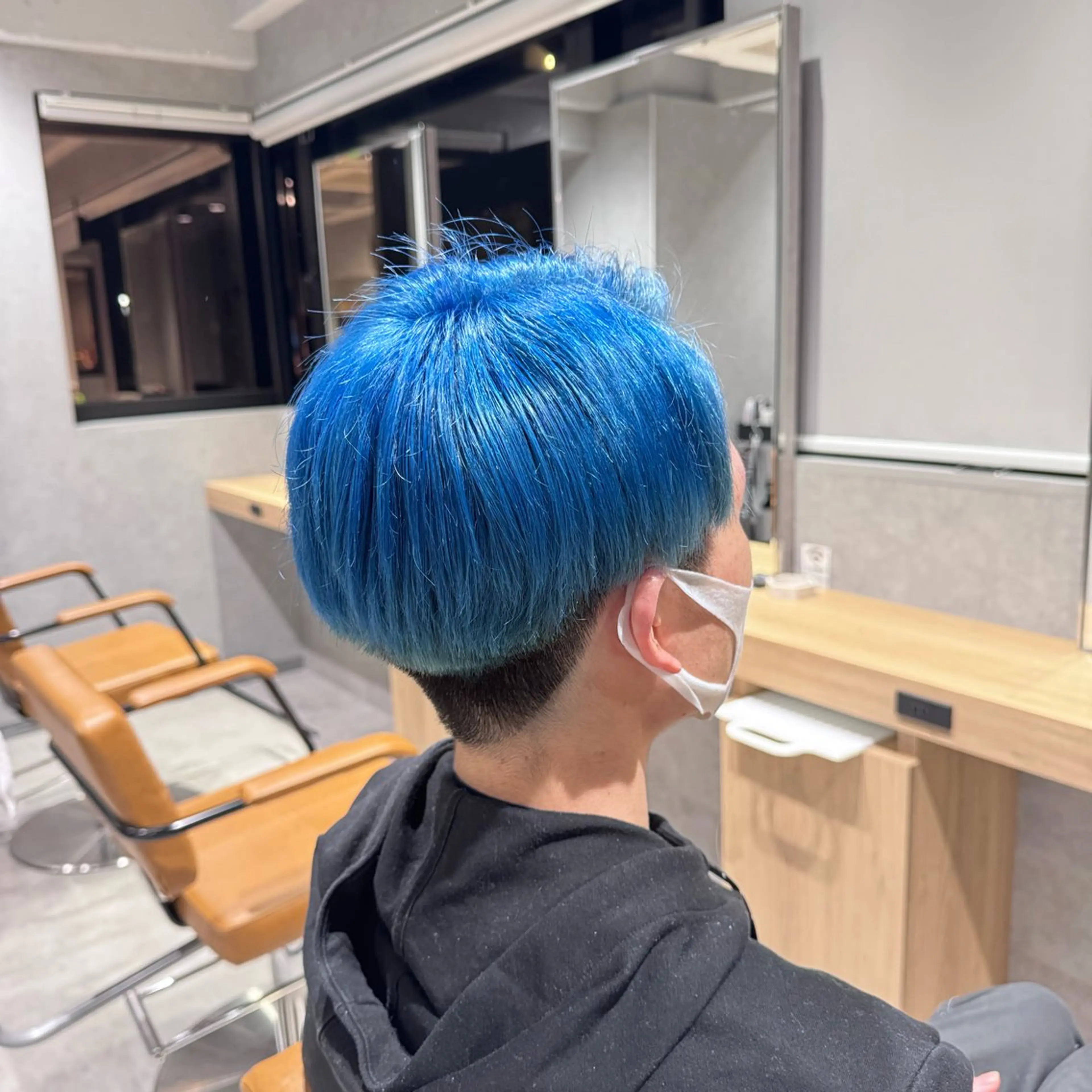 ショート カラー メンズ ヘアカラー トリートメント ハイトーン/ブリーチ 栄/Sayakaのヘアスタイル