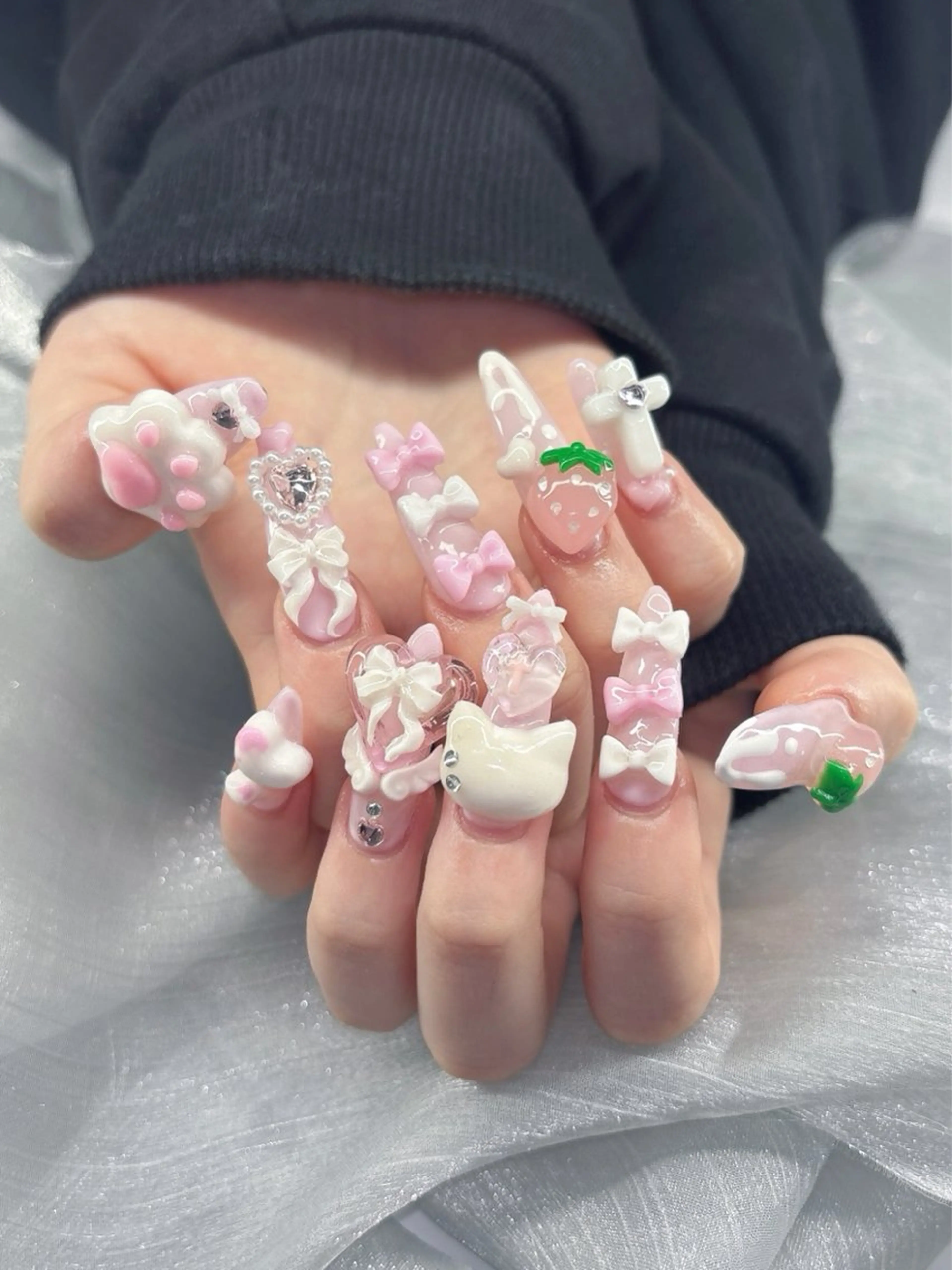 ネイル アートネイル ハンドネイル 774✦✧ 金山 ┊ネイルモデル様募集のネイルデザイン