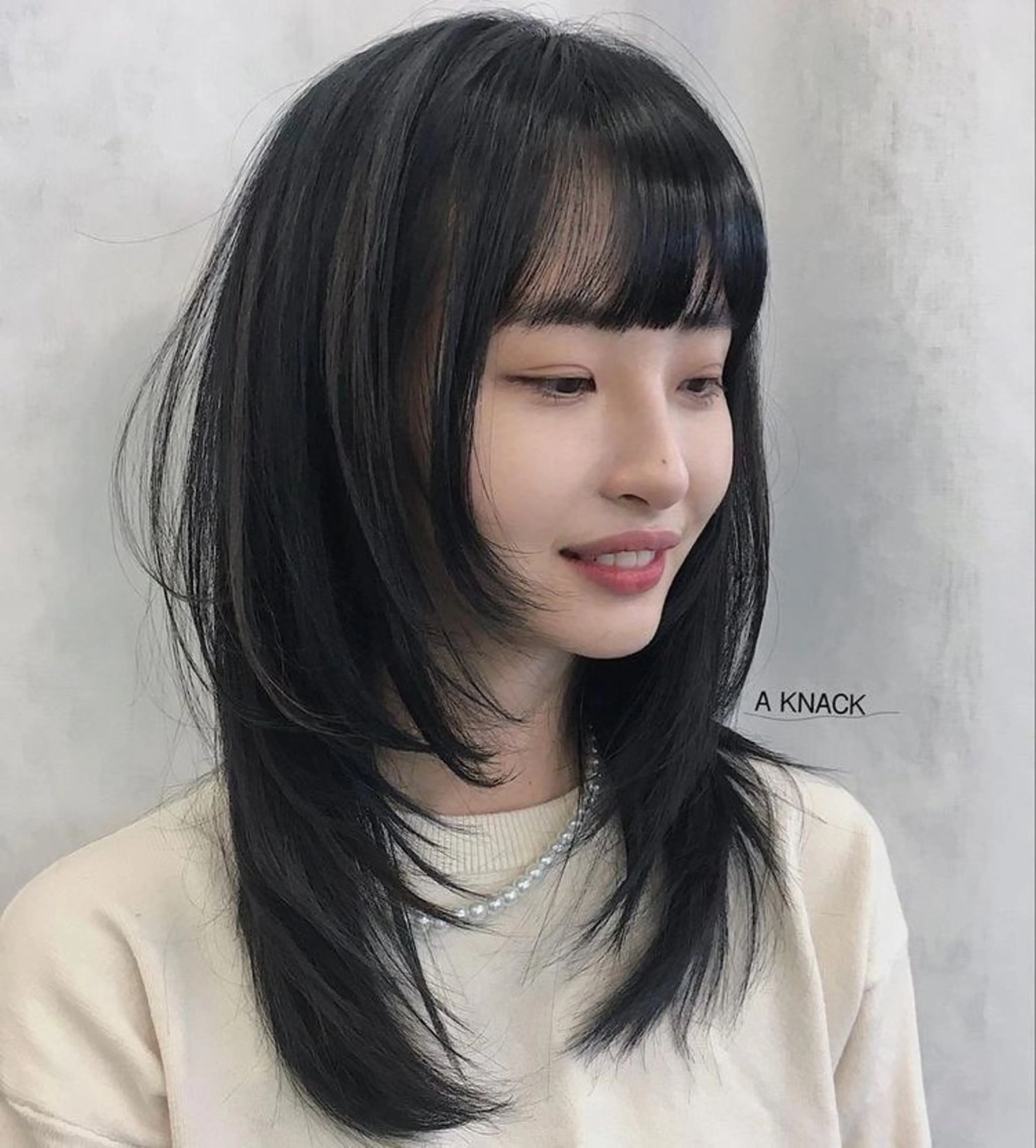 ロング 本田 央介のヘアスタイル
