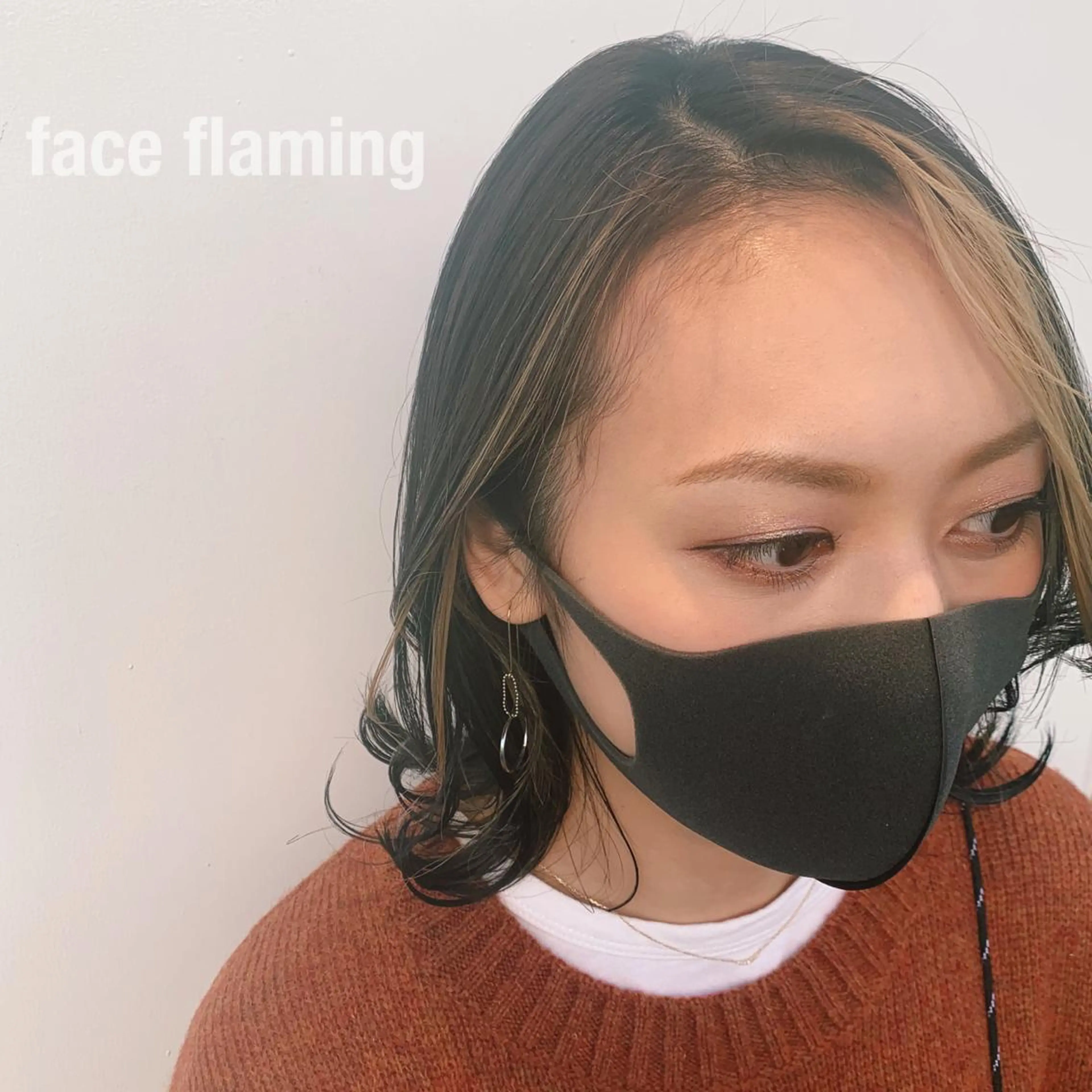 ミディアム カラー RINA🧤 デザインとボブのヘアスタイル