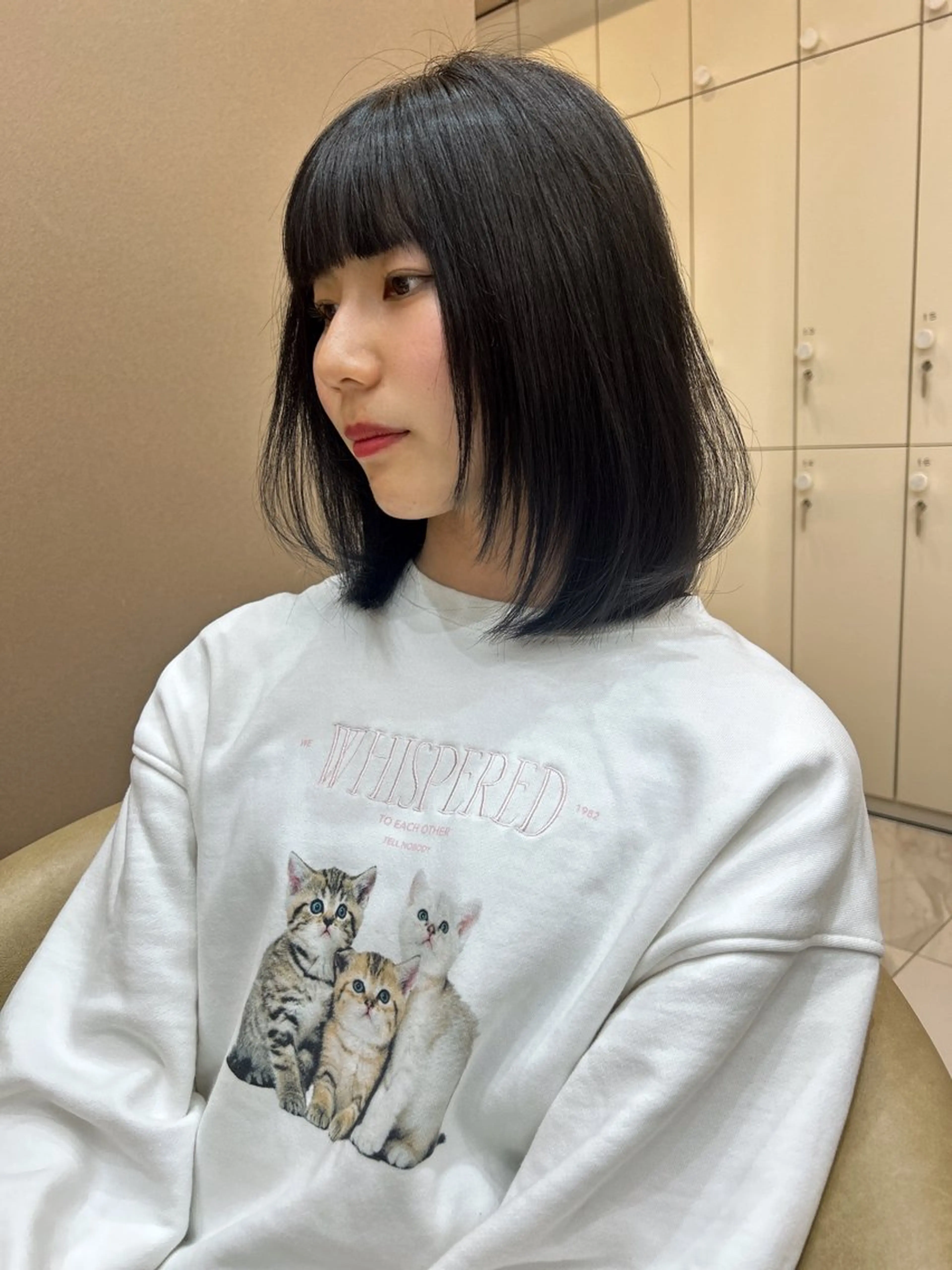 ミディアム カラー Ma Cherie by Lond所属・としき/韓国/透明 感カラー/レイヤーのヘアスタイル