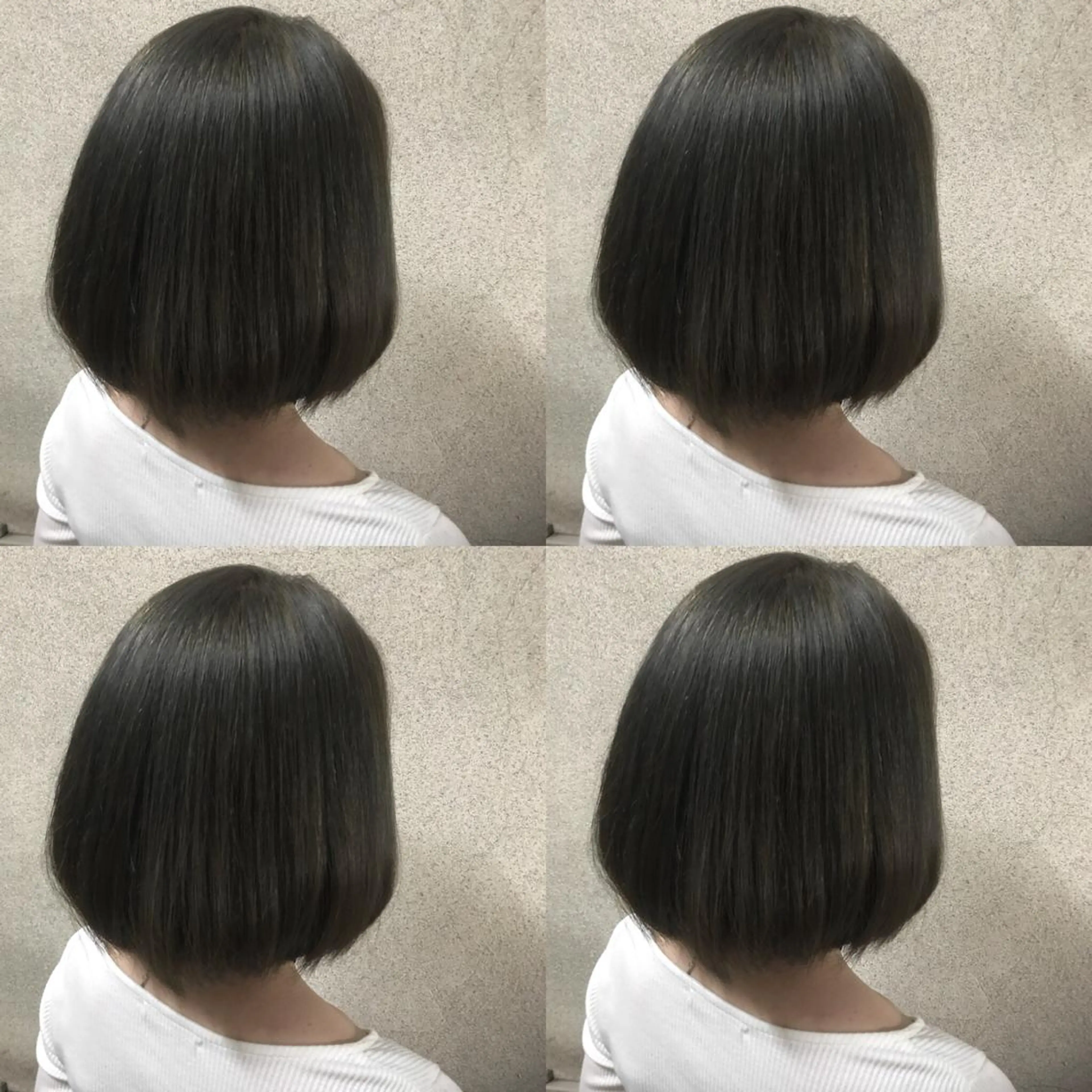 ミディアム カラー 小栗 麻衣のヘアスタイル