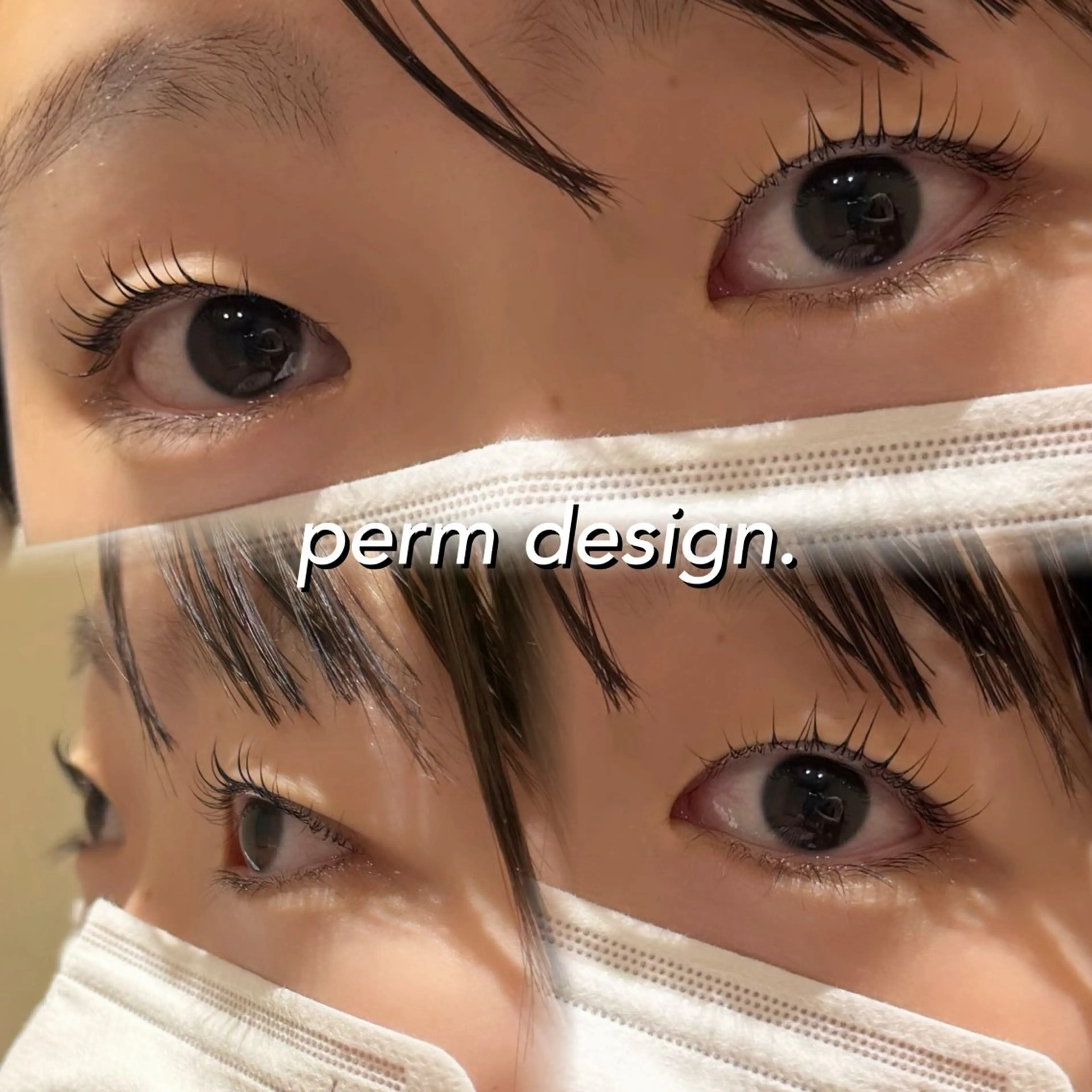 マツエク・マツパ ナチュラル 一重×まつ毛パーマ マツパ 川口 舞子のマツエク・マツパデザイン