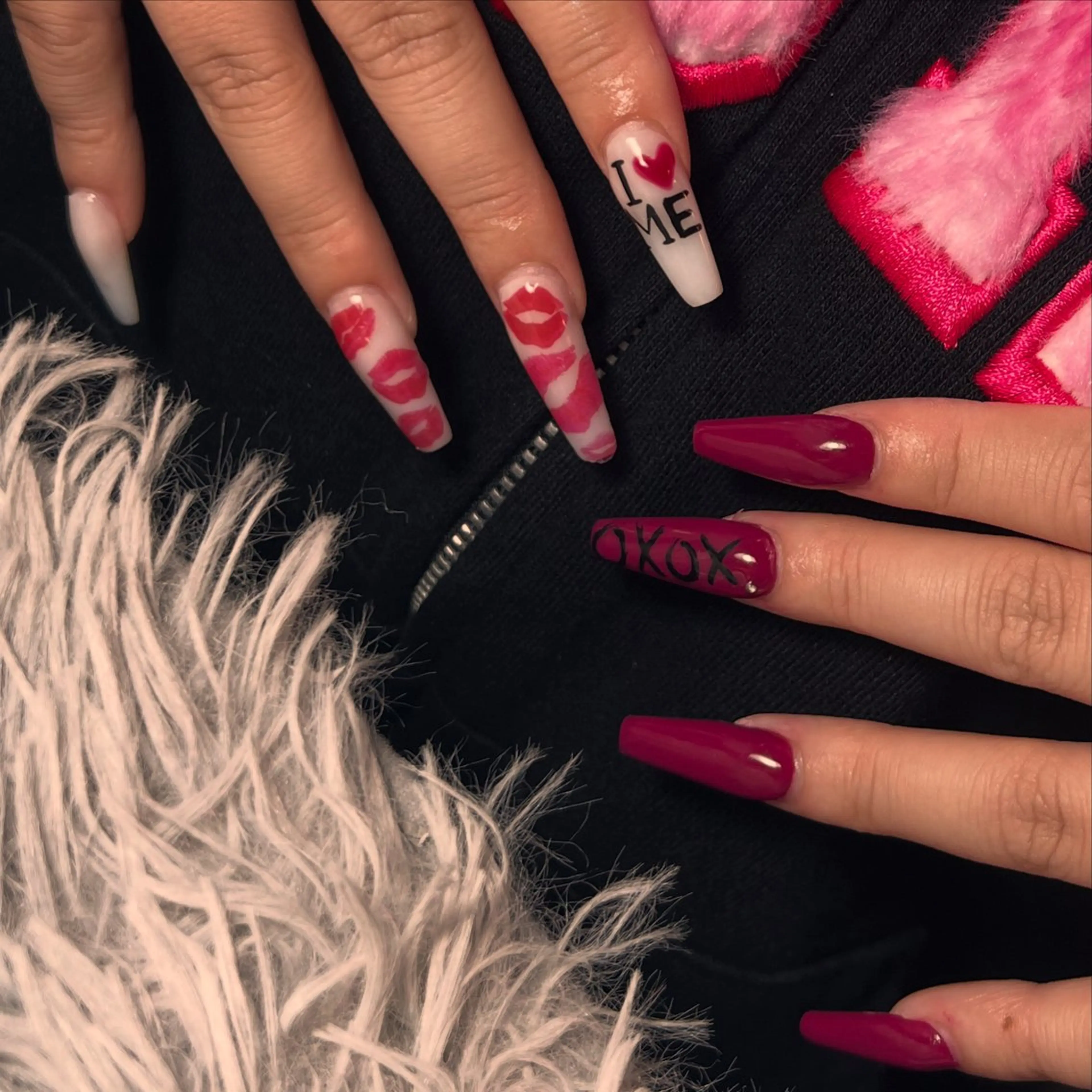 ネイル スカルプネイル ハンドネイル シェヌネイル JURAのネイルデザイン