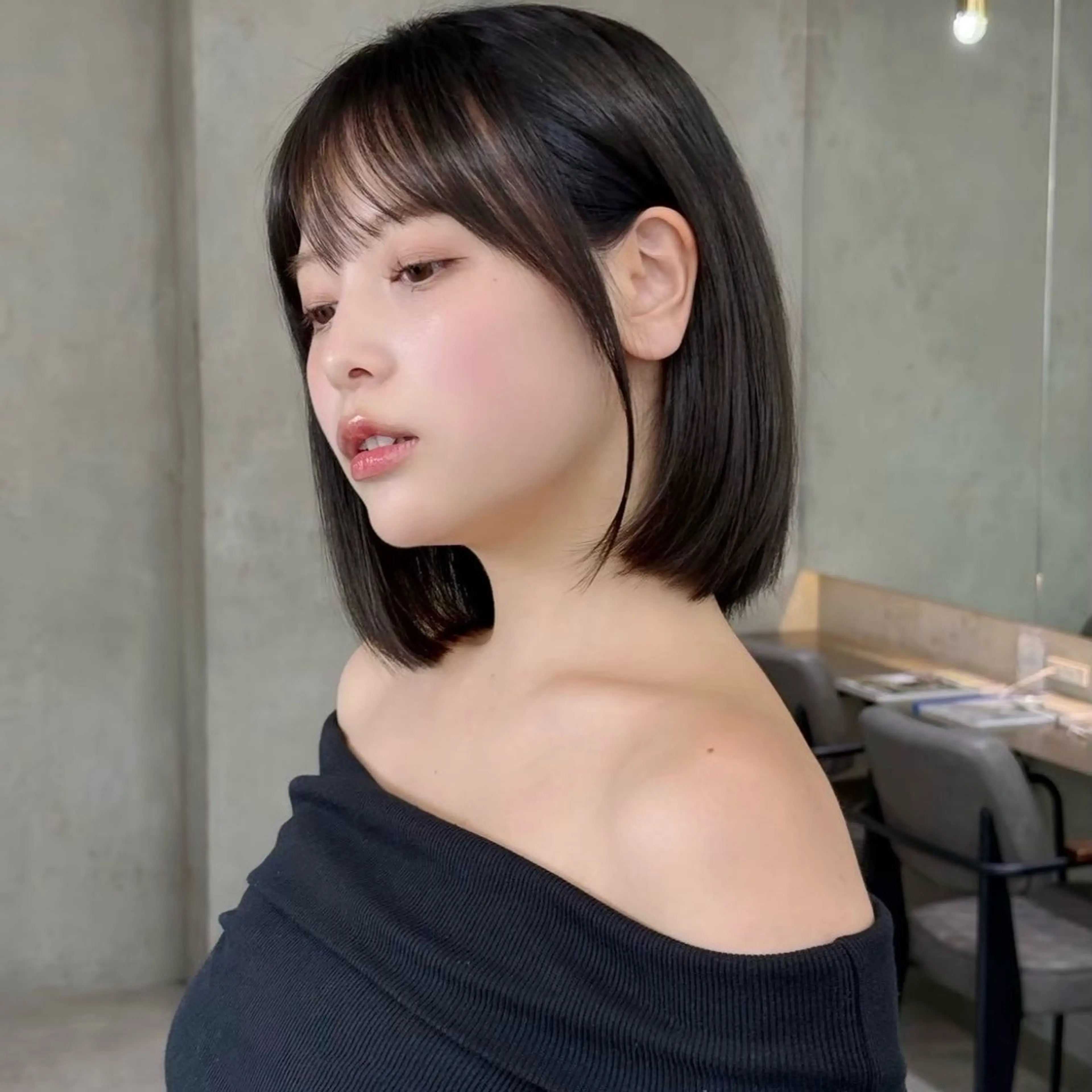 ショート カラー 透明感カラー🩵 けいやのヘアスタイル