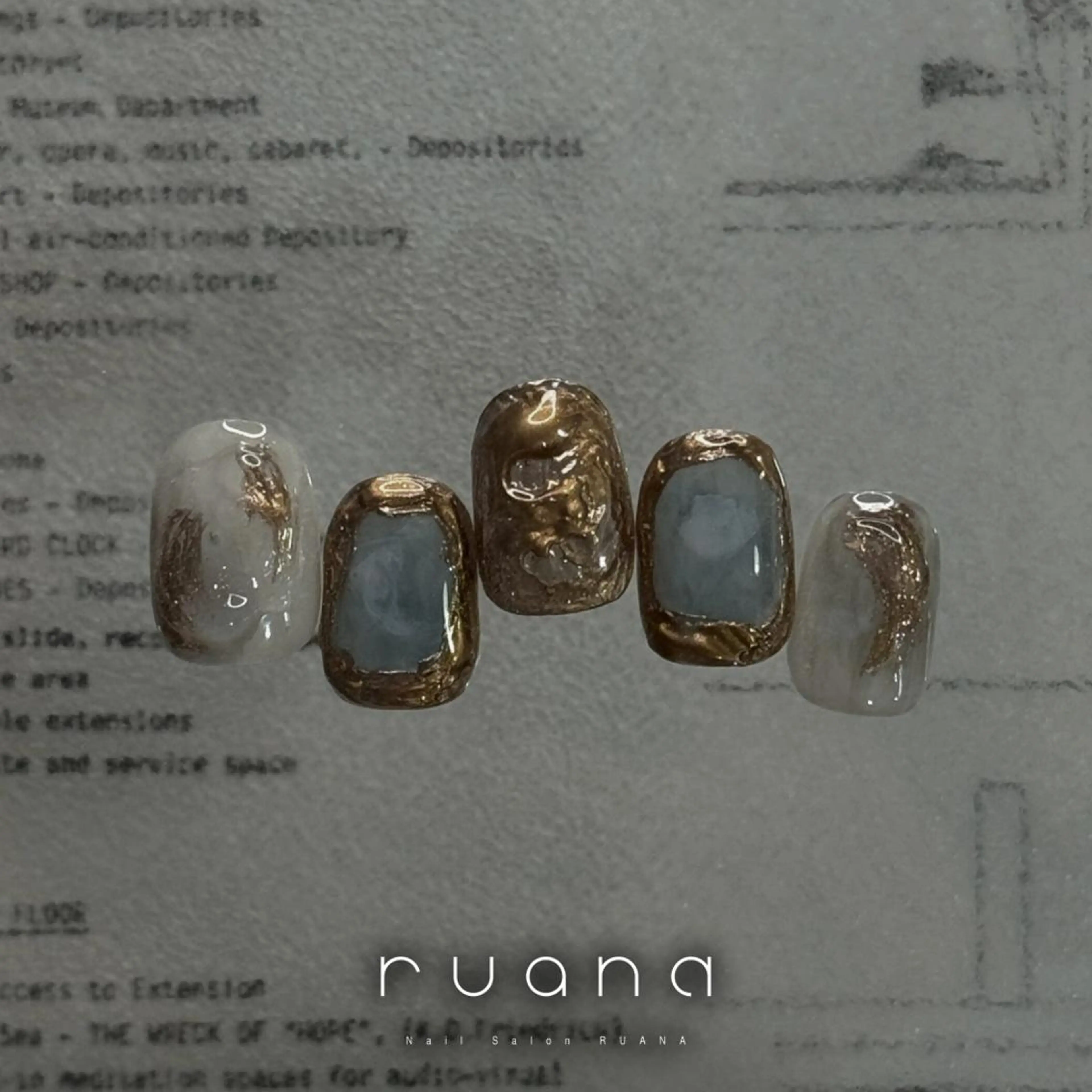 ネイル 阿武 美海のネイルデザイン