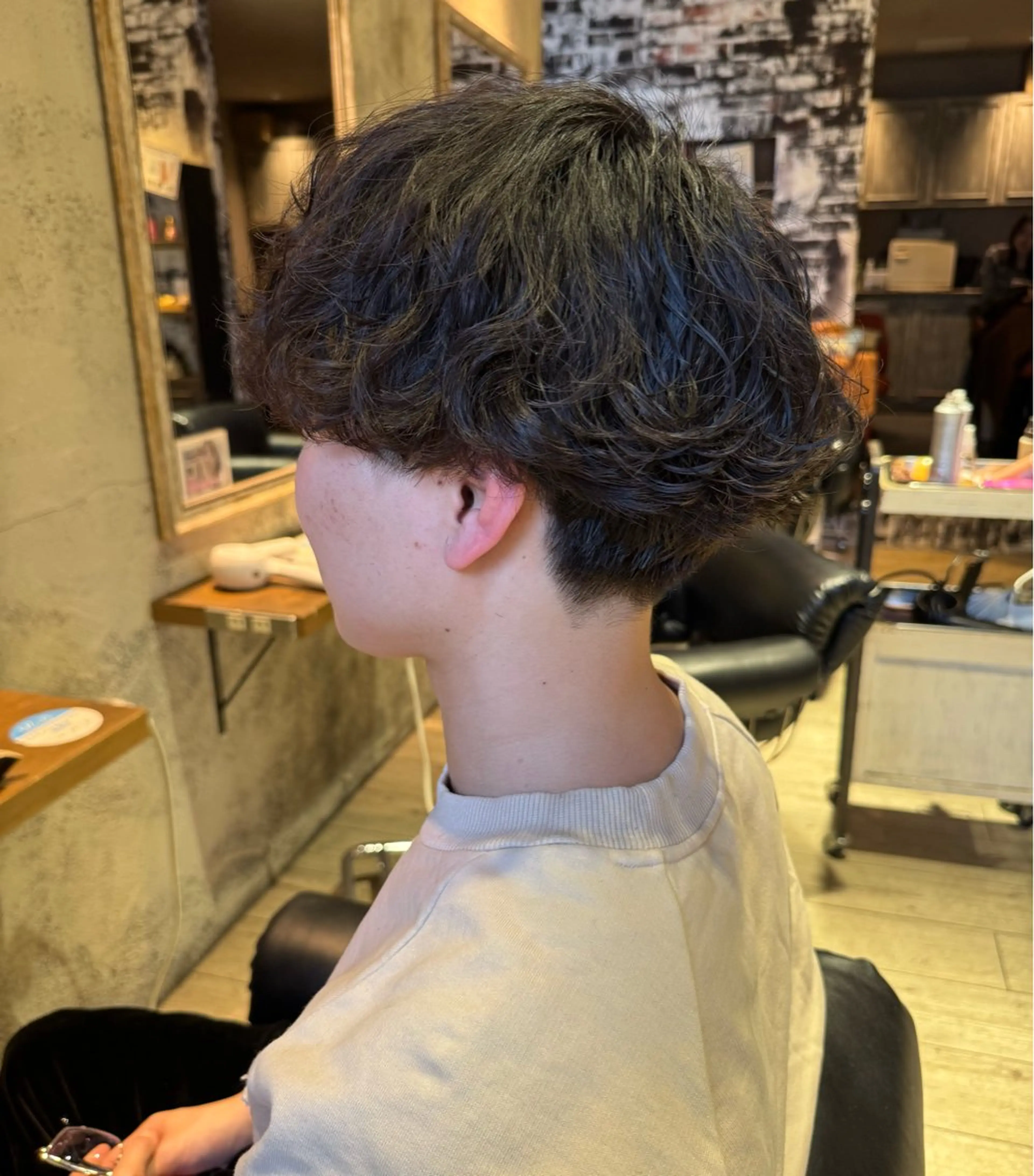 【メンズ限定】 ゲリラクーポン‼️ 4月限定🔥 似合わせカット➕シャドウパーマ👻の写真