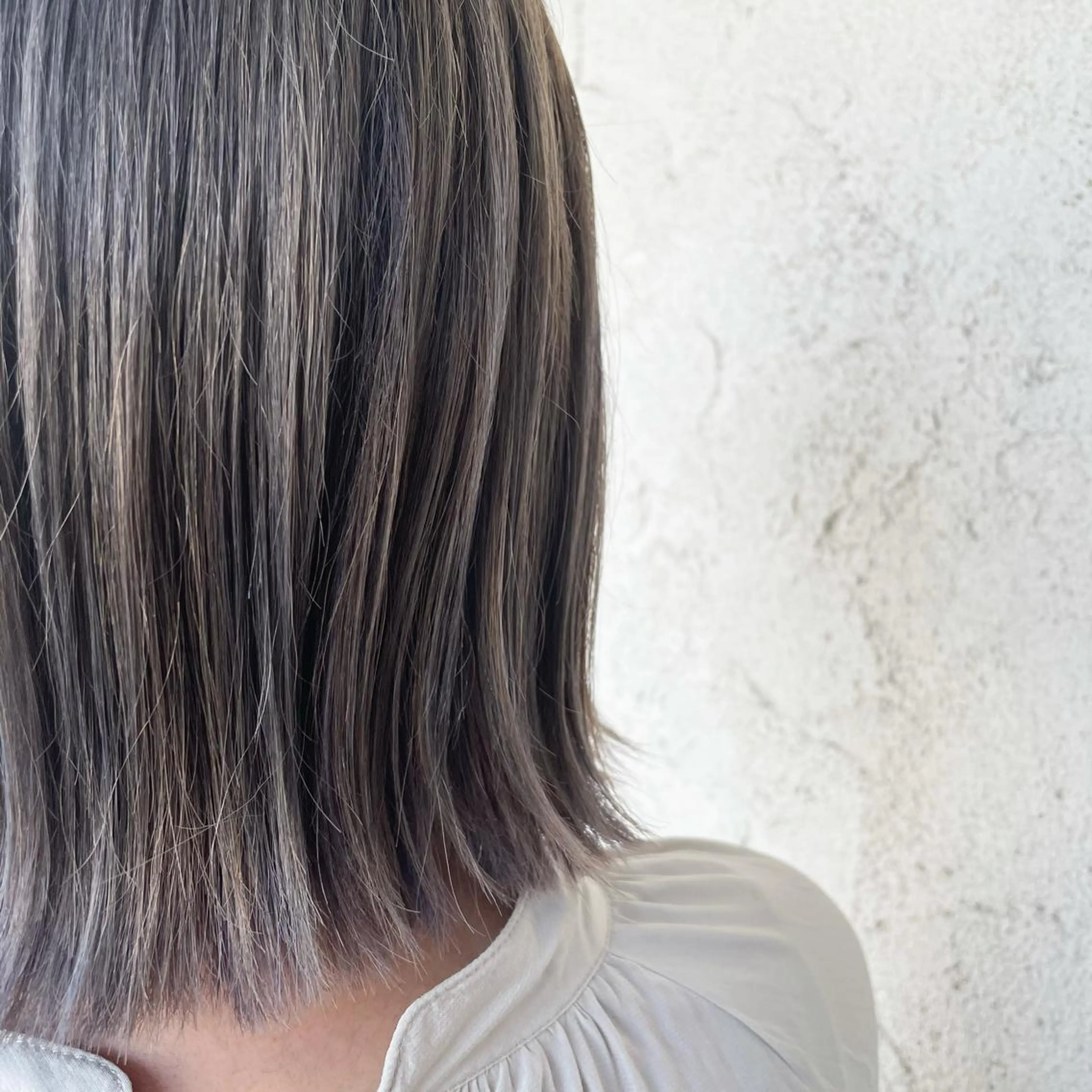 ミディアム カット エクステ しもかわ かほのヘアスタイル
