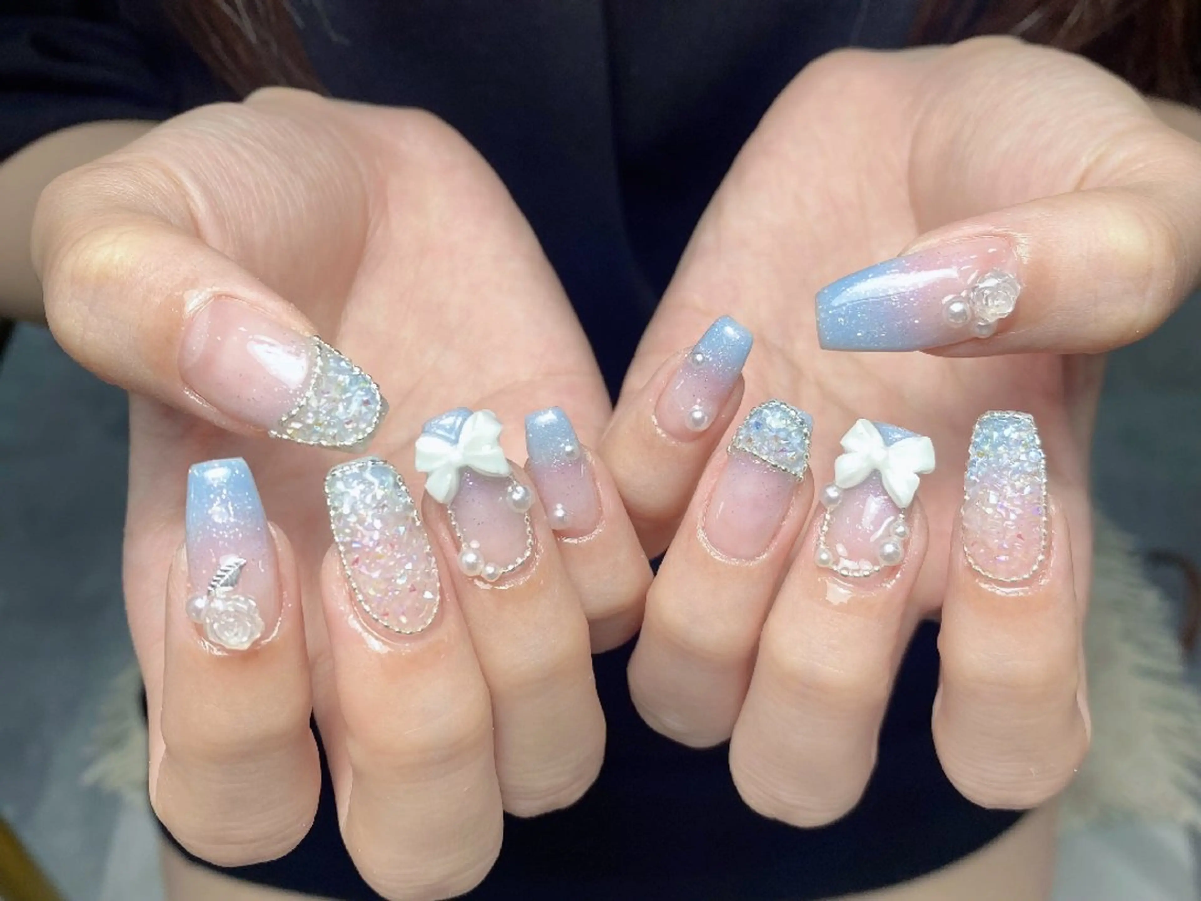 ネイル チークネイル フットネイル フレンチネイル ジェルネイル マグネットネイル ハンドネイル UM Nail Salonのネイルデザイン