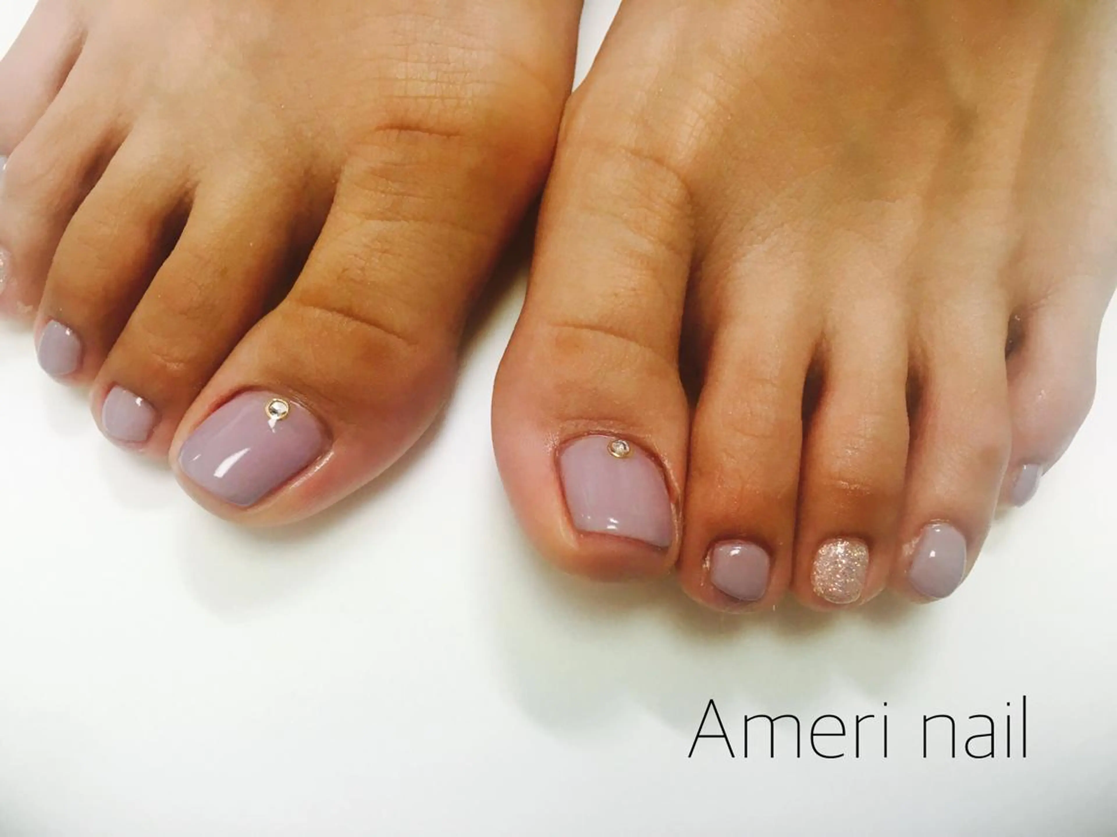 ネイル シンプルネイル Ameri nail /UKIのネイルデザイン