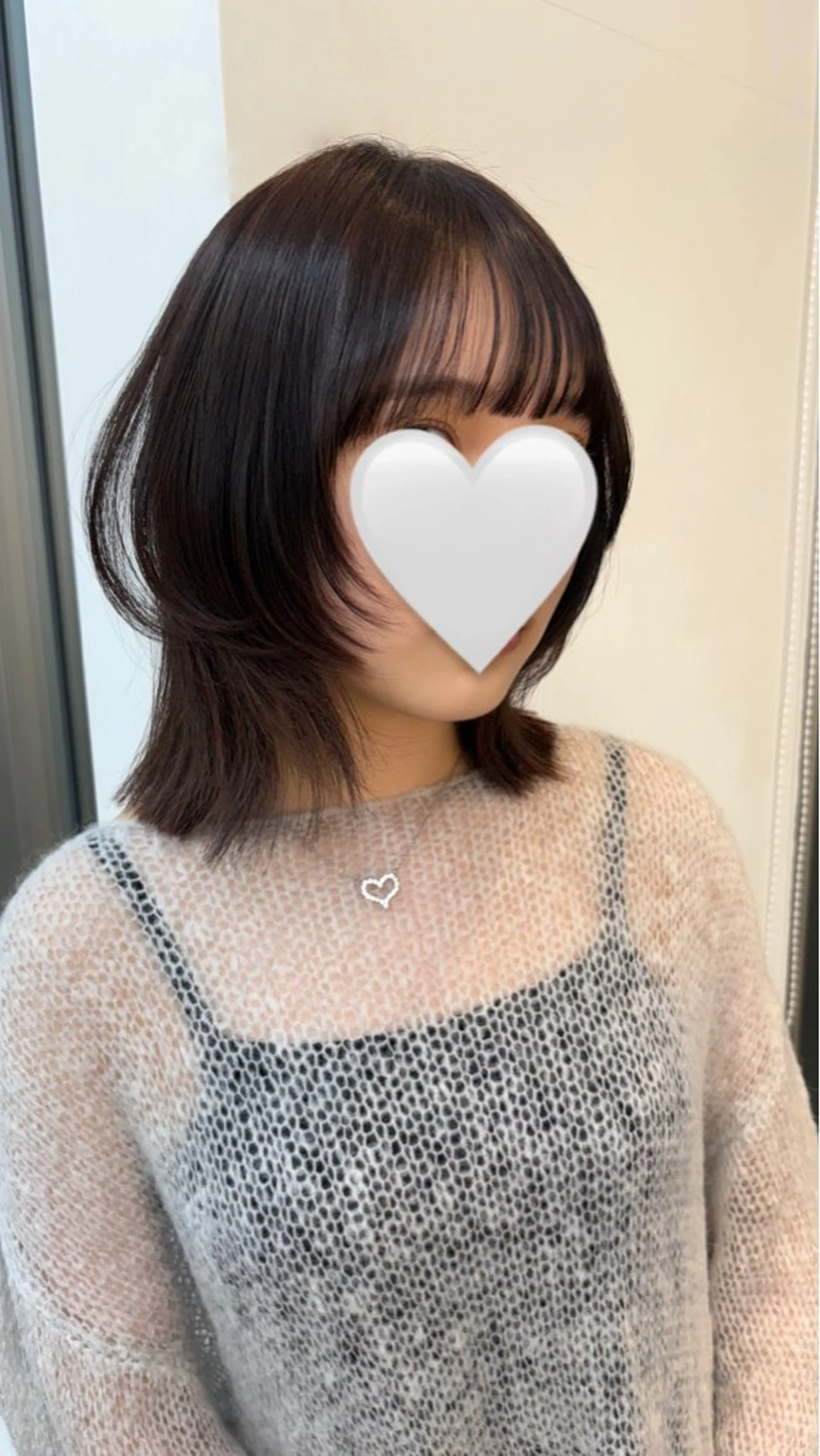 ミディアム カット レイヤー/ベージュ/ どますず🌺のヘアスタイル