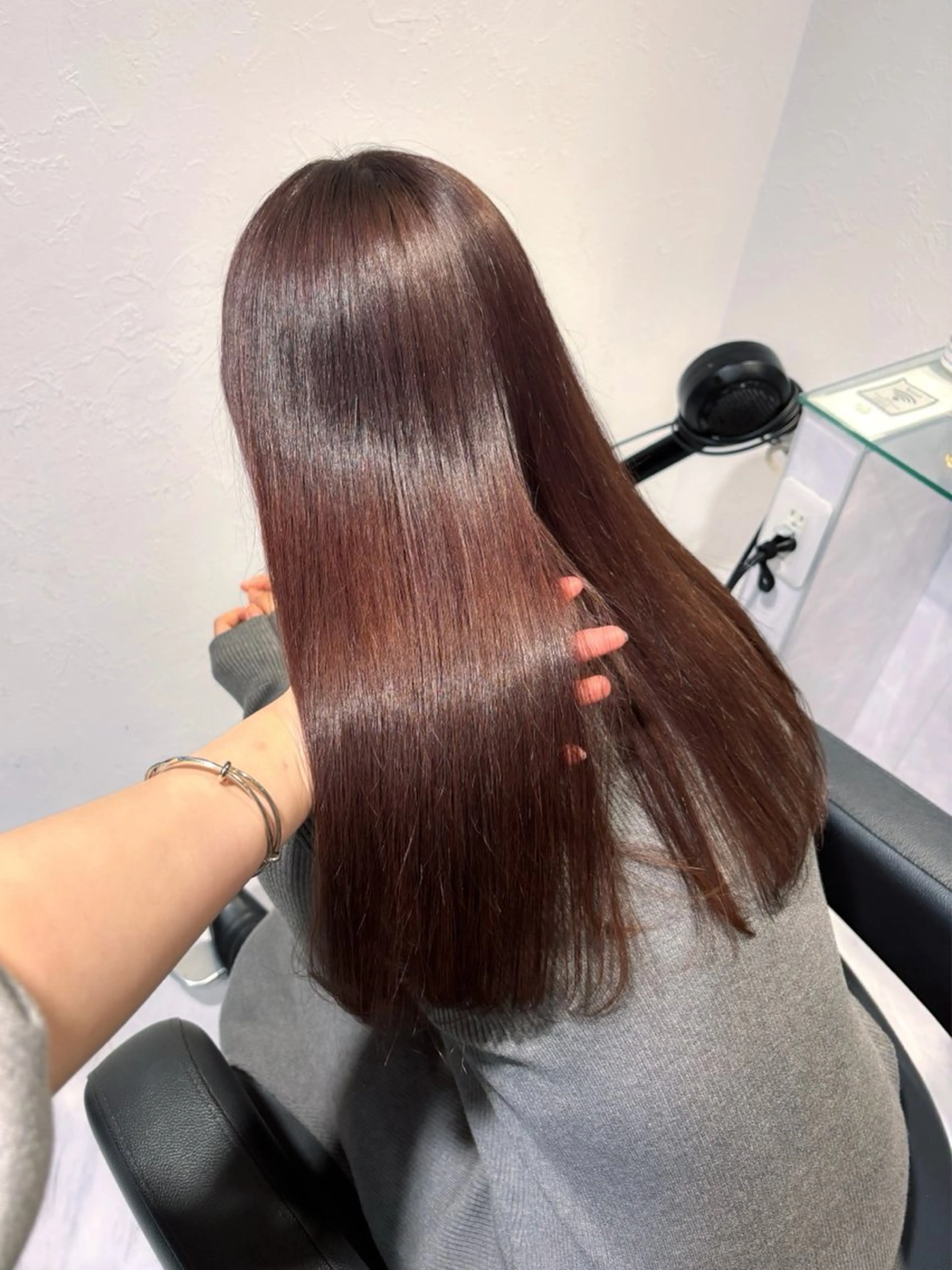 セミロング カラー ケアカラー カット パーマ 🐺韓国風メンズ特化 あさひ🐺のヘアスタイル