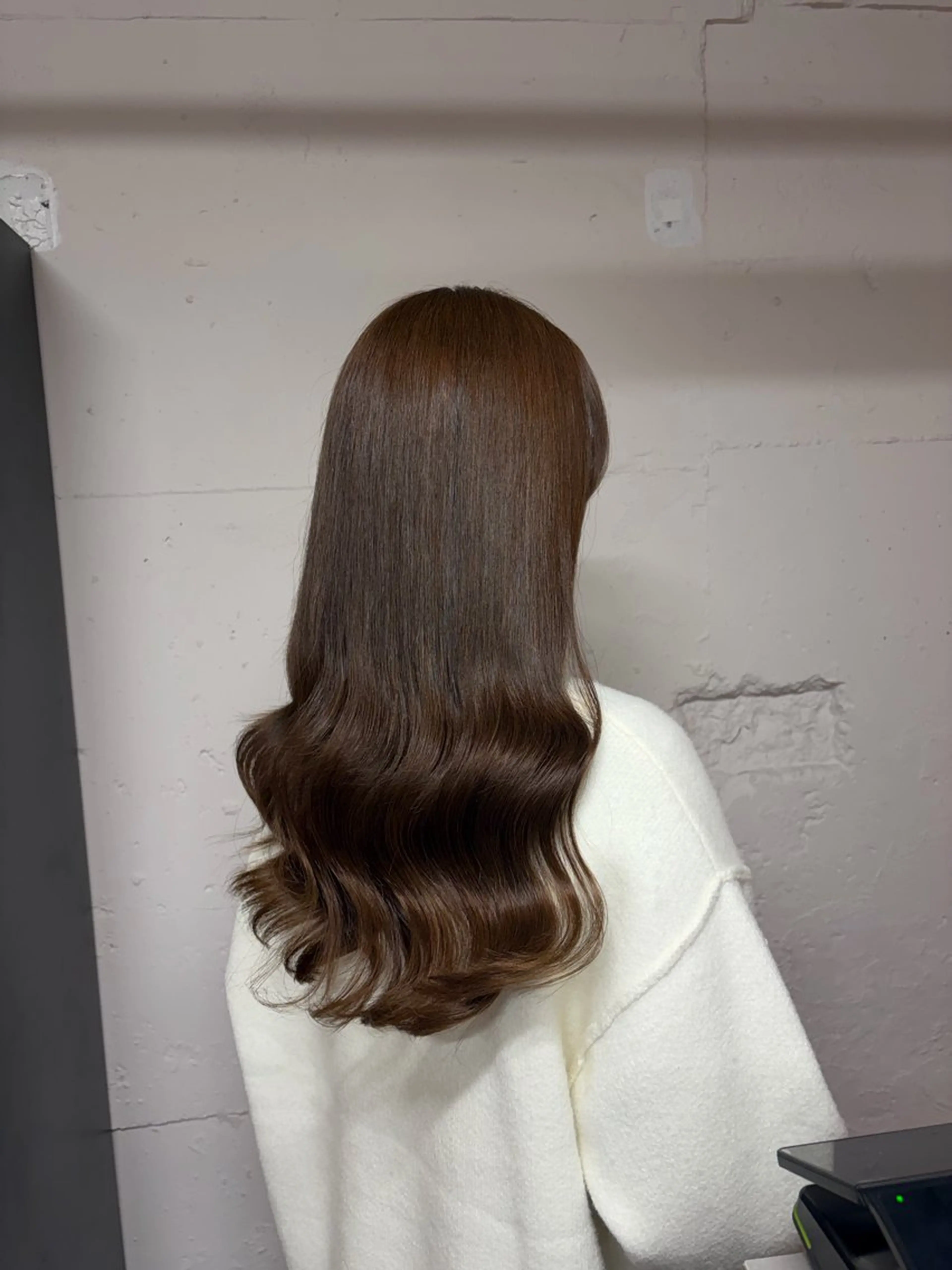 ロング カラー ブラウンカラー 透明感カラー カット ヘアカラー tokute よしかわなお🍒のヘアスタイル