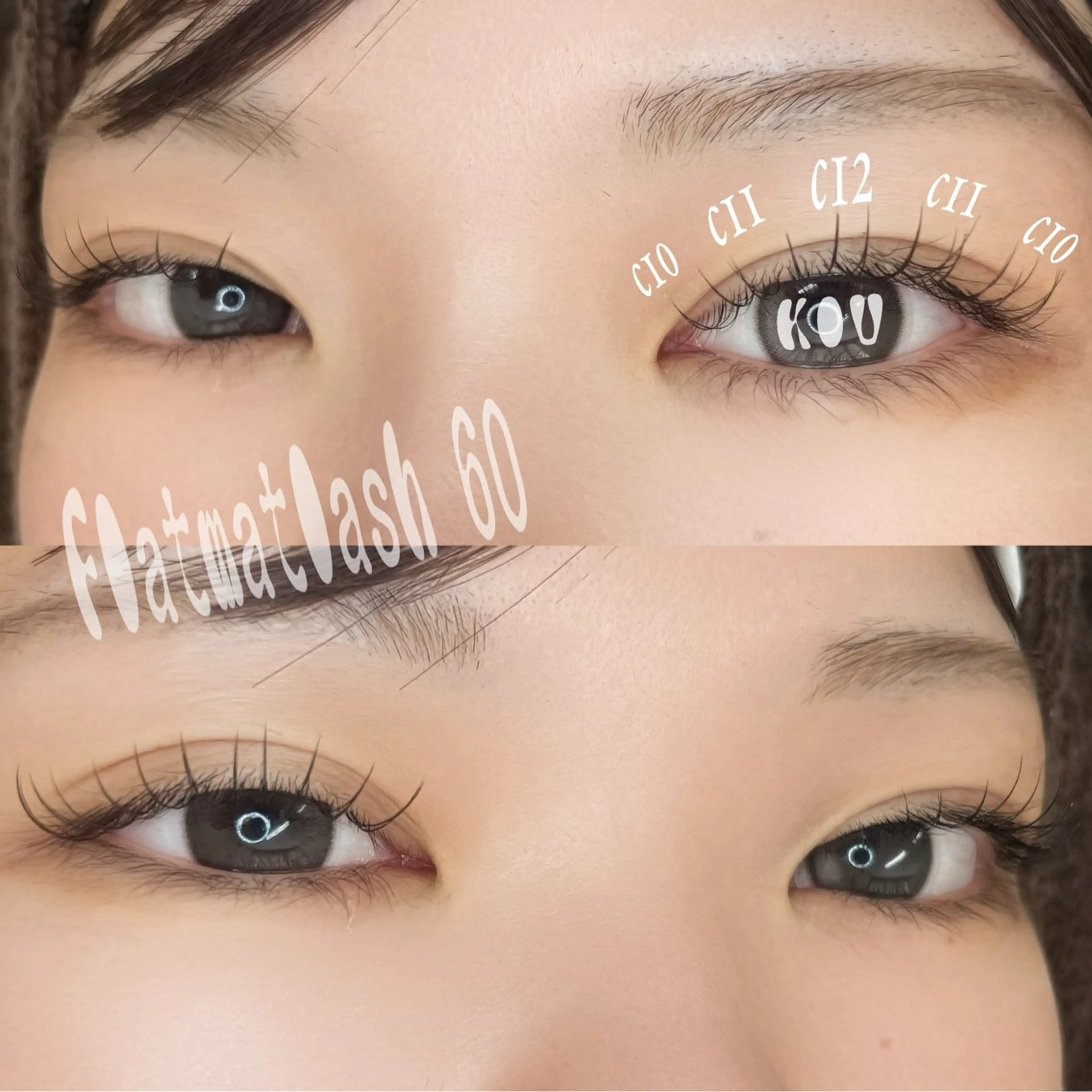 マツエク・マツパ KIUeyelash ✴︎koharuのマツエク・マツパデザイン