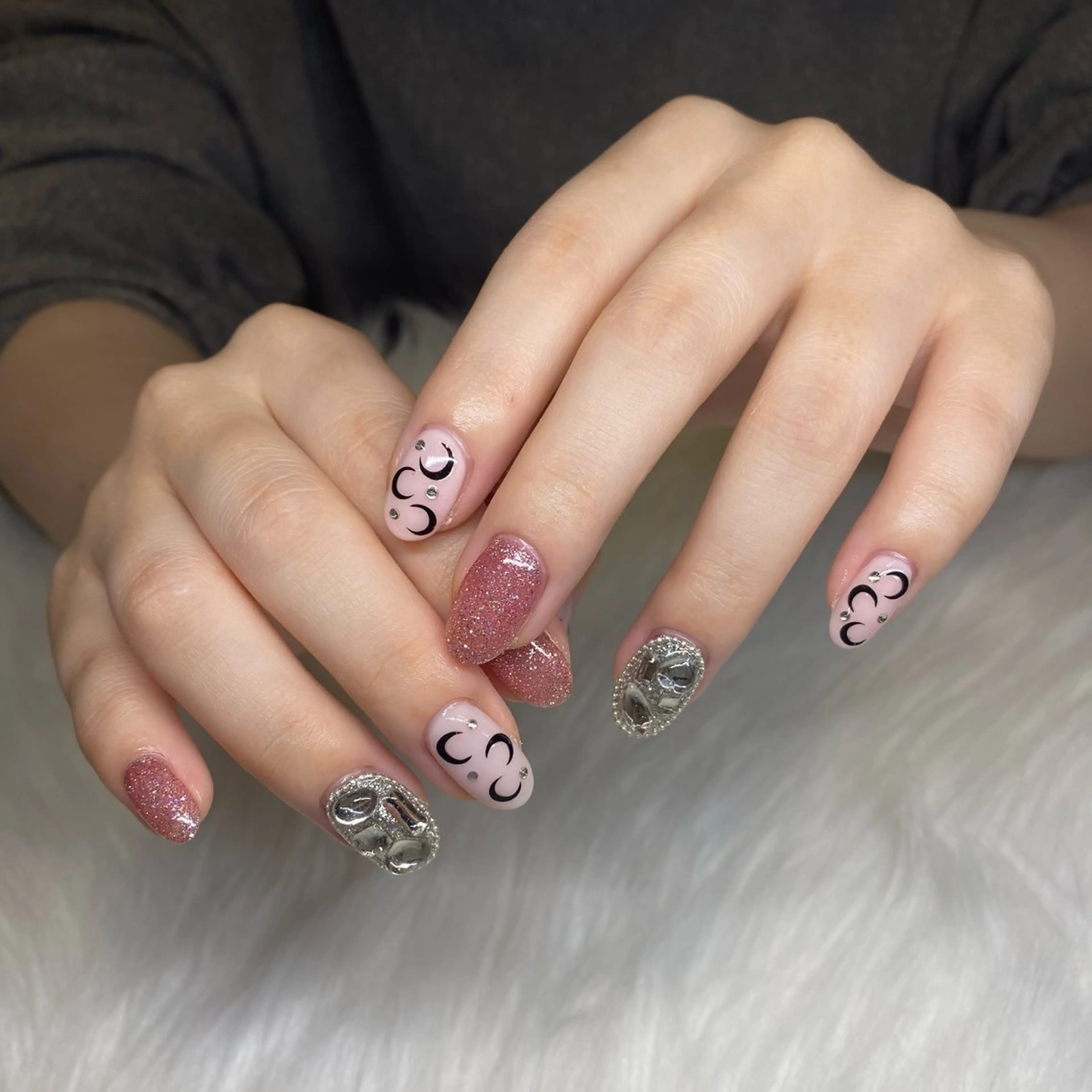 ネイル フラッシュネイル nail salon milkのネイルデザイン