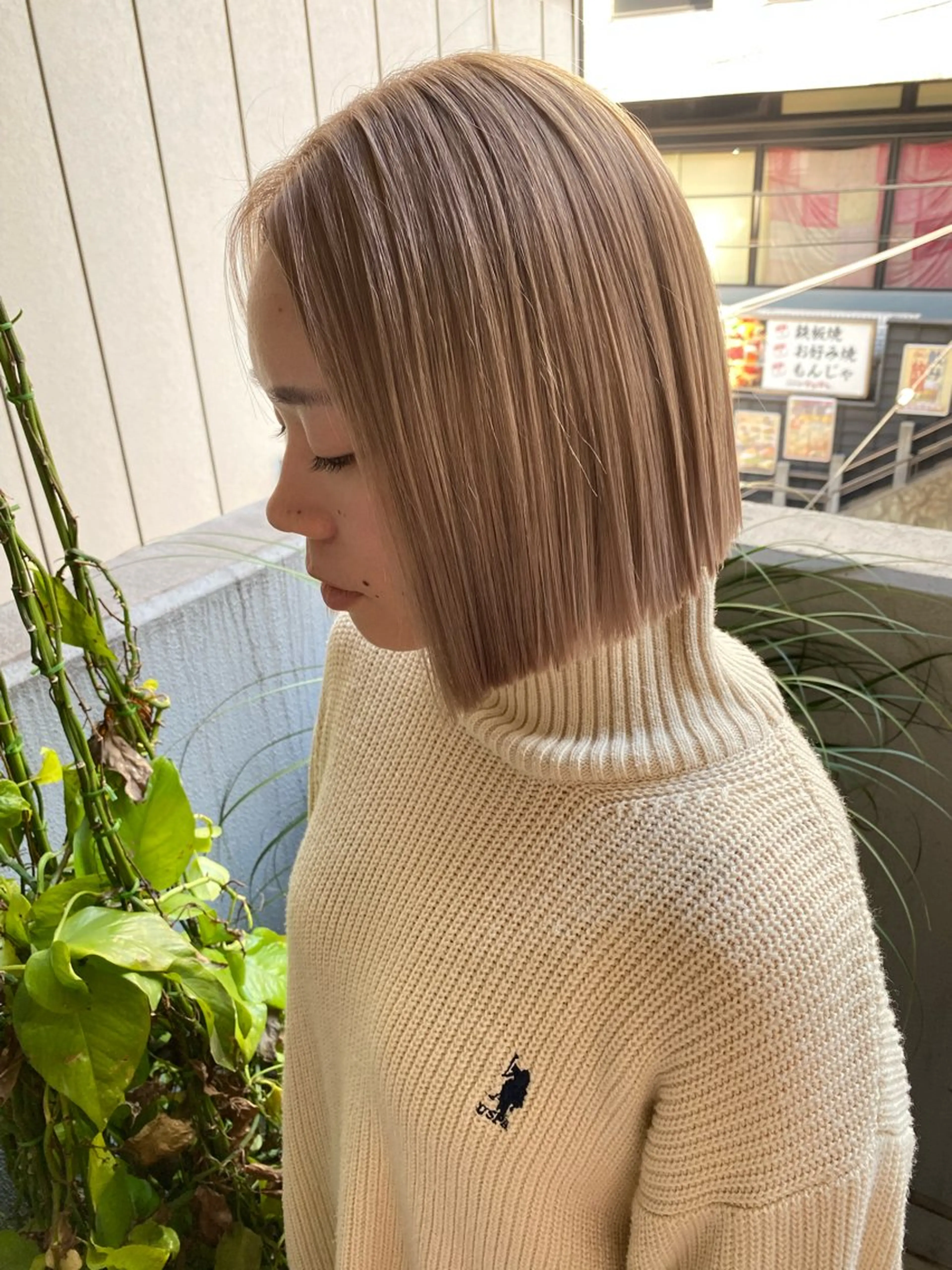 ショート カラー 🌼ハイライト透明感 🌼maiのヘアスタイル