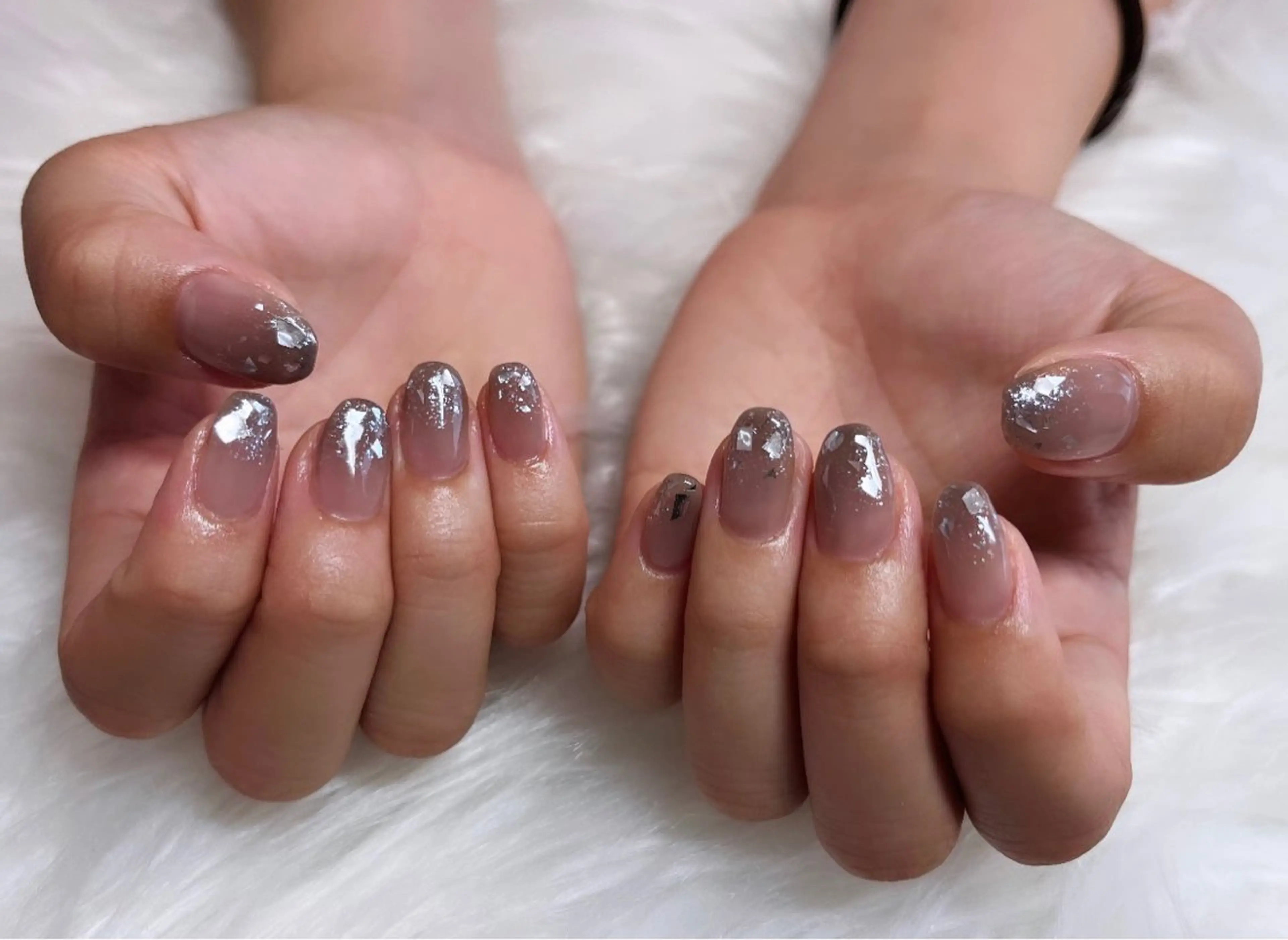 ネイル グラデーション ハンドネイル HazeGrass NAILのネイルデザイン