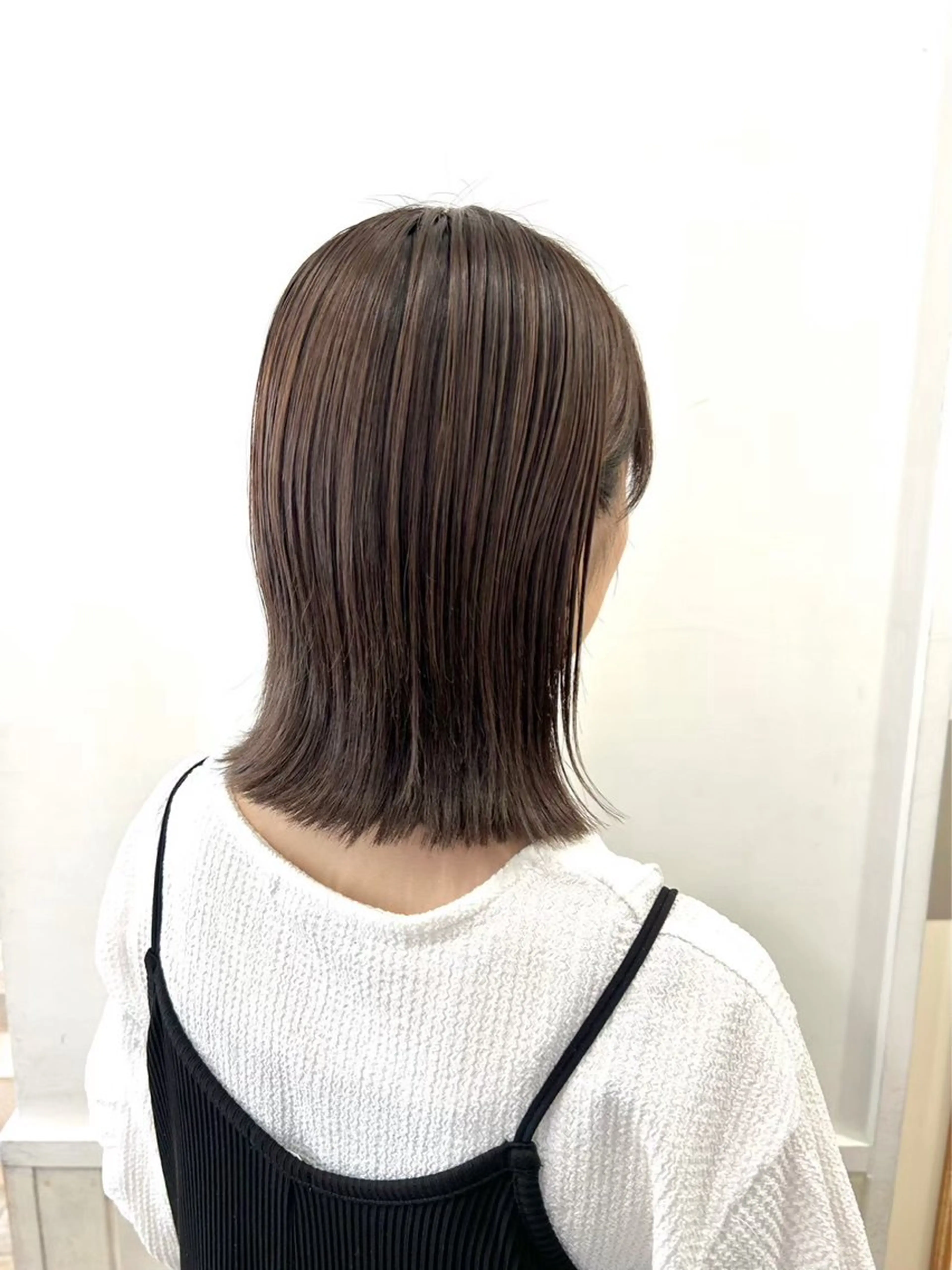 ミディアム カラー 韓国ヘア ‎⟡.·KANA🐥のヘアスタイル