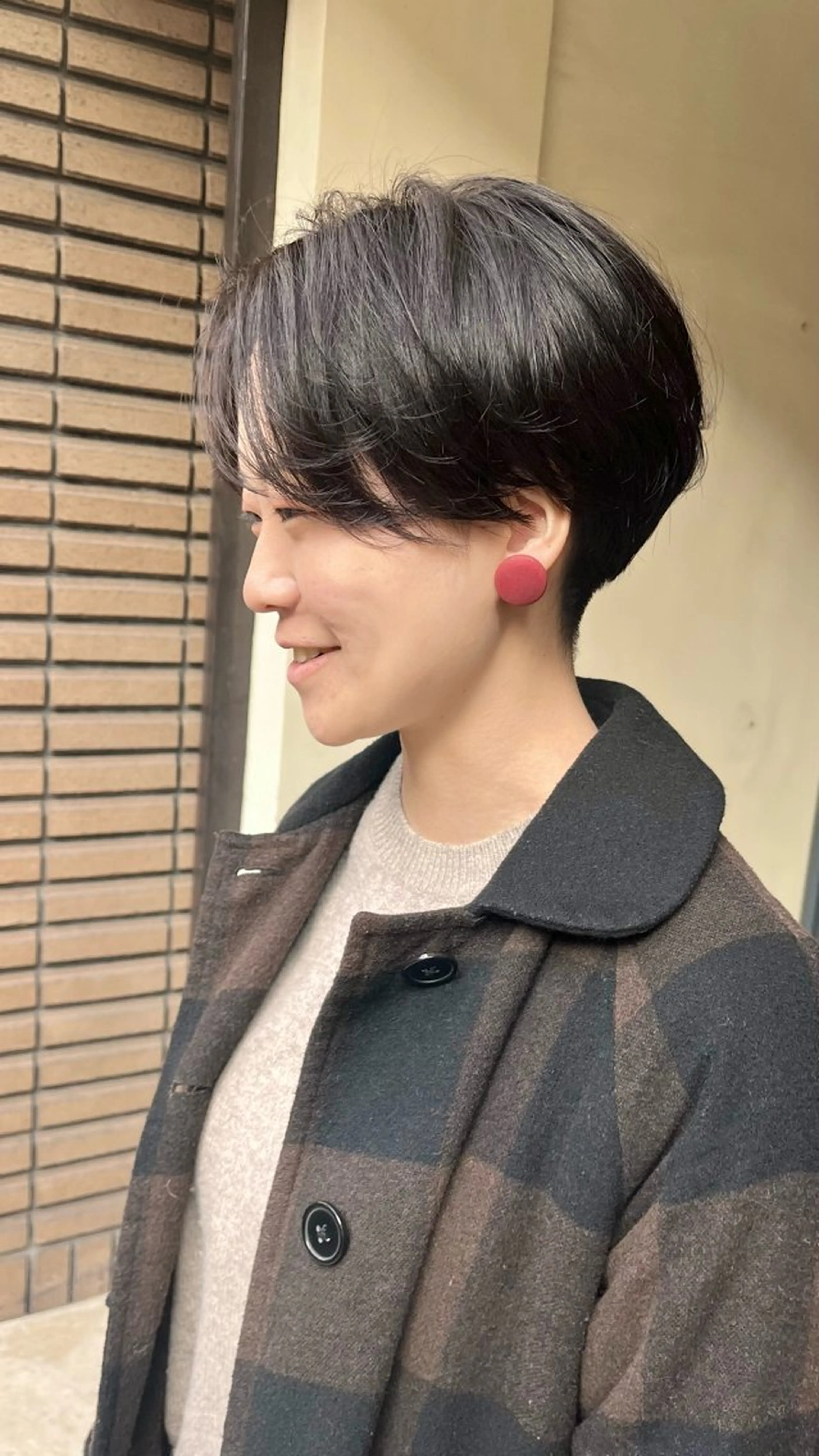 ショート 近藤 麻紀のヘアスタイル