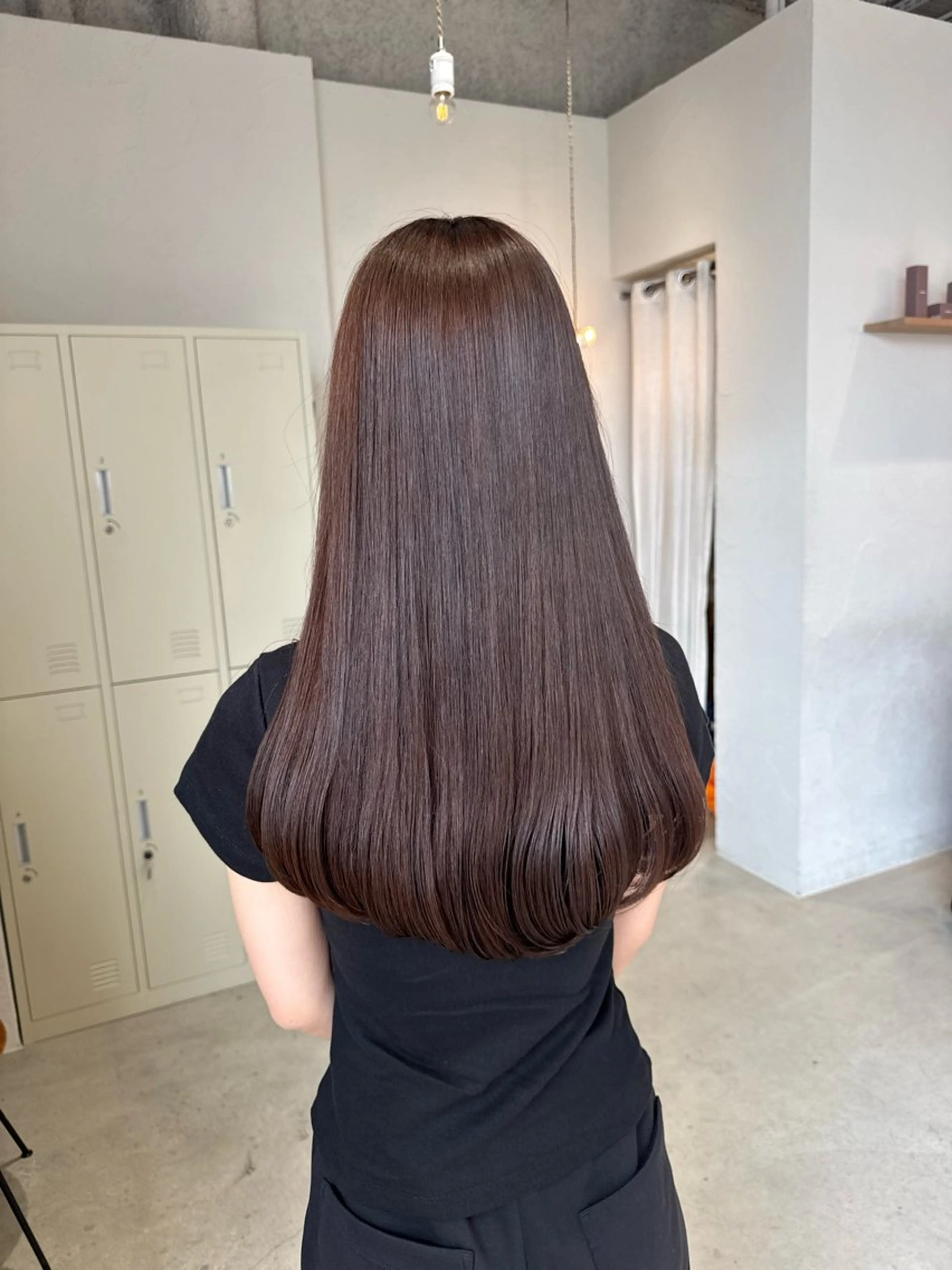 ロング カラー カット ヘアカラー トリートメント 村田 茉優のヘアスタイル