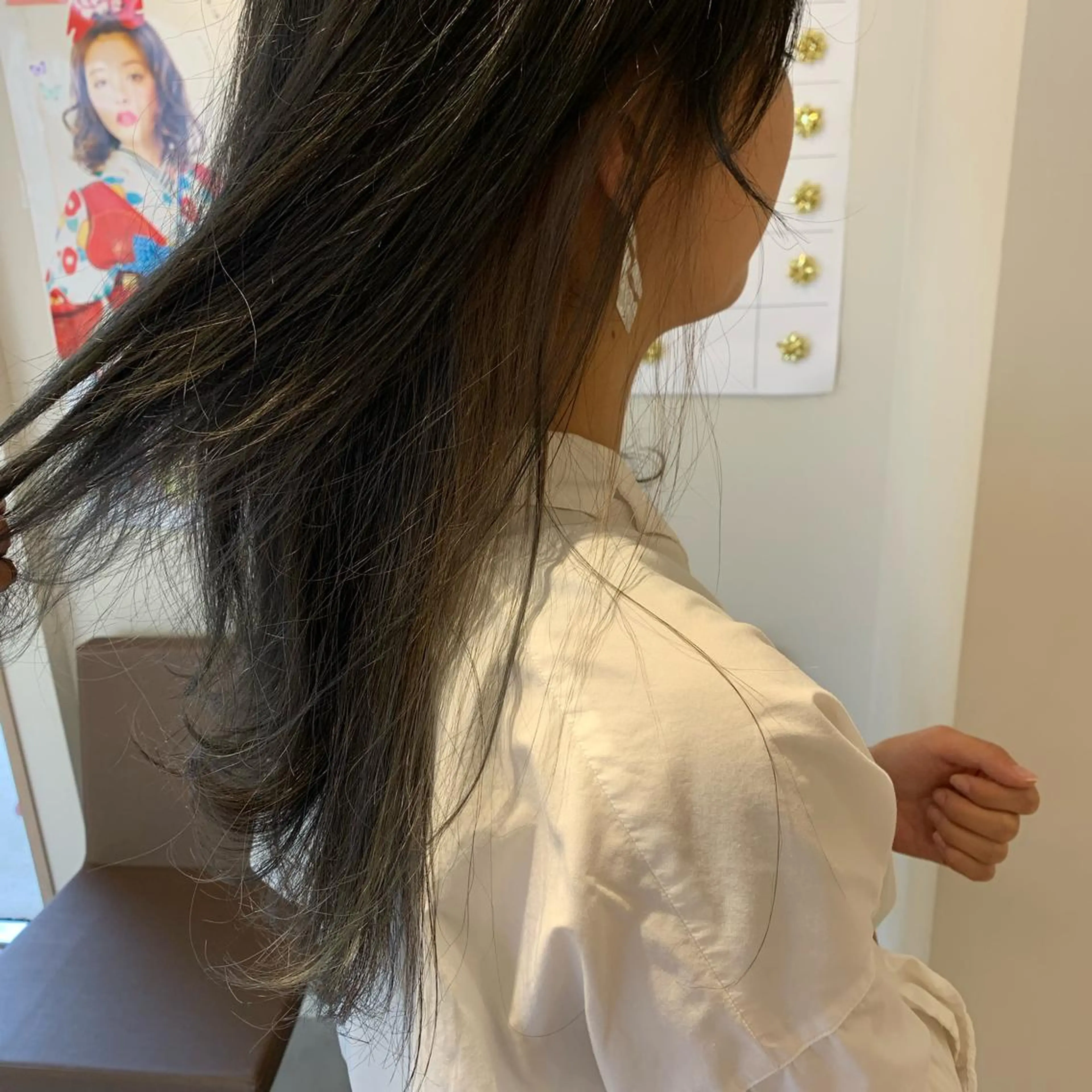 セミロング 👑満足度1000% 重村　春奈👑のヘアスタイル