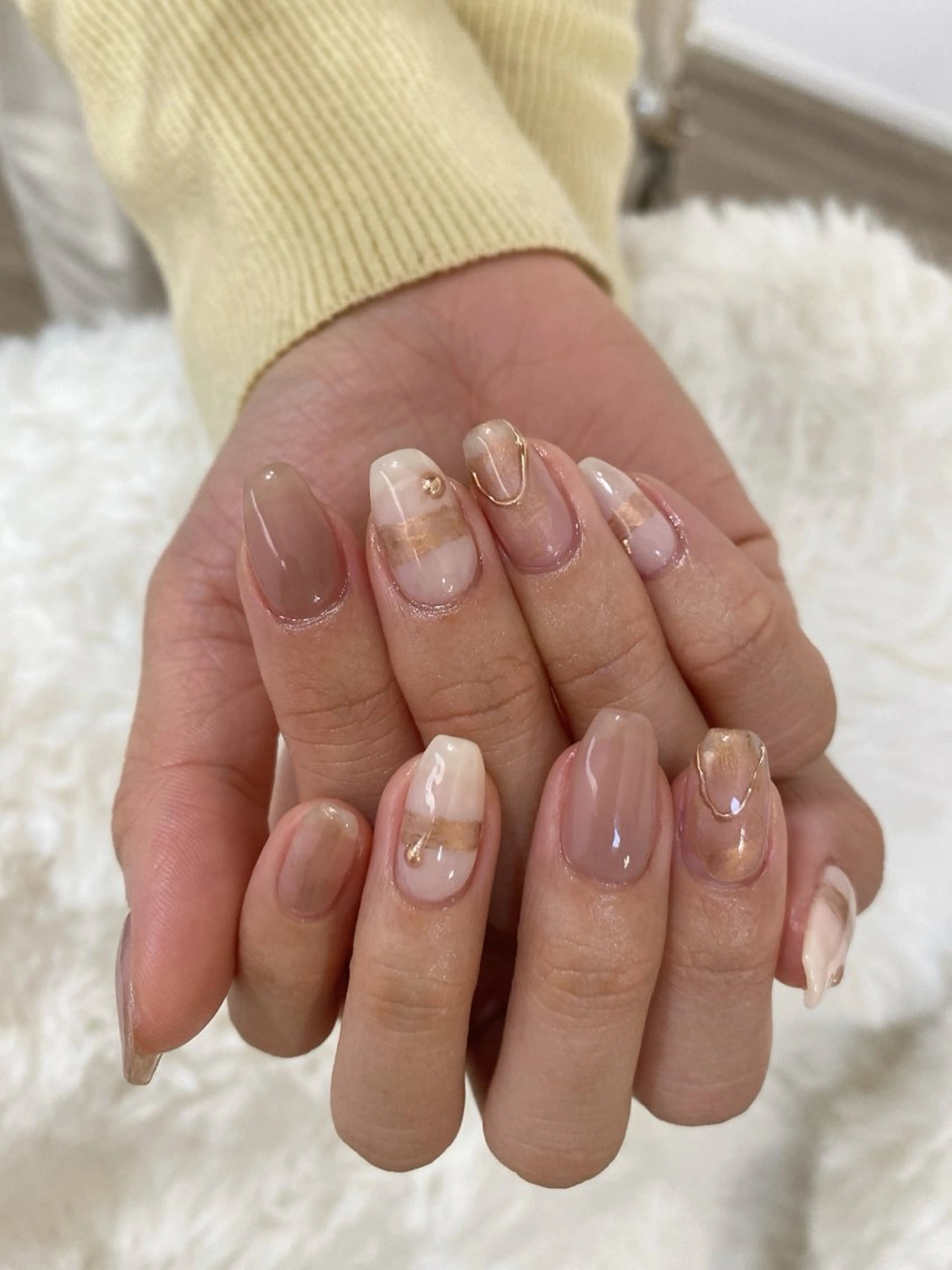 ネイル ハンドネイル ハンドケア yn salonのネイルデザイン