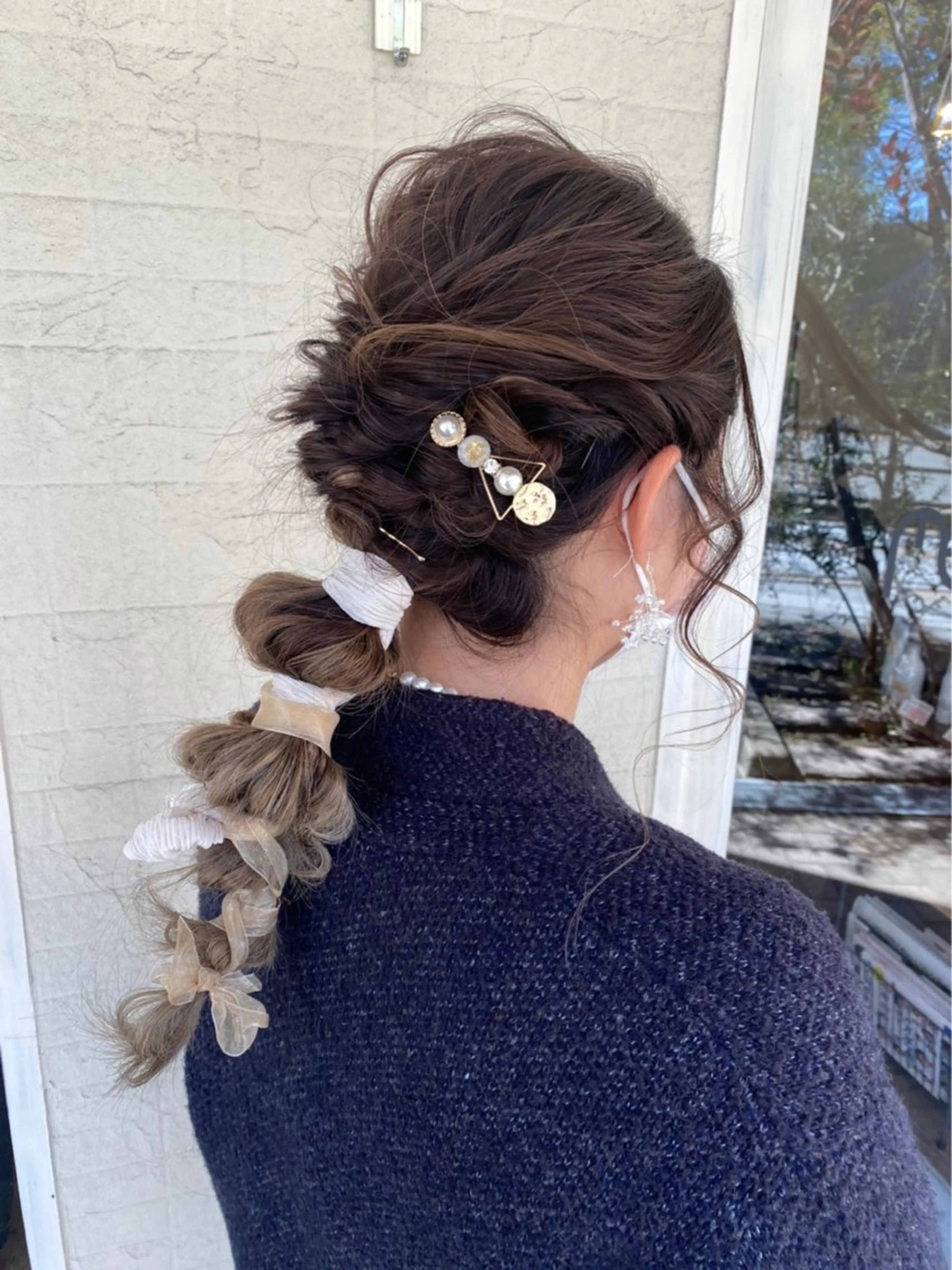 ヘアアレンジ 豊中駅2分 lilyのヘアスタイル