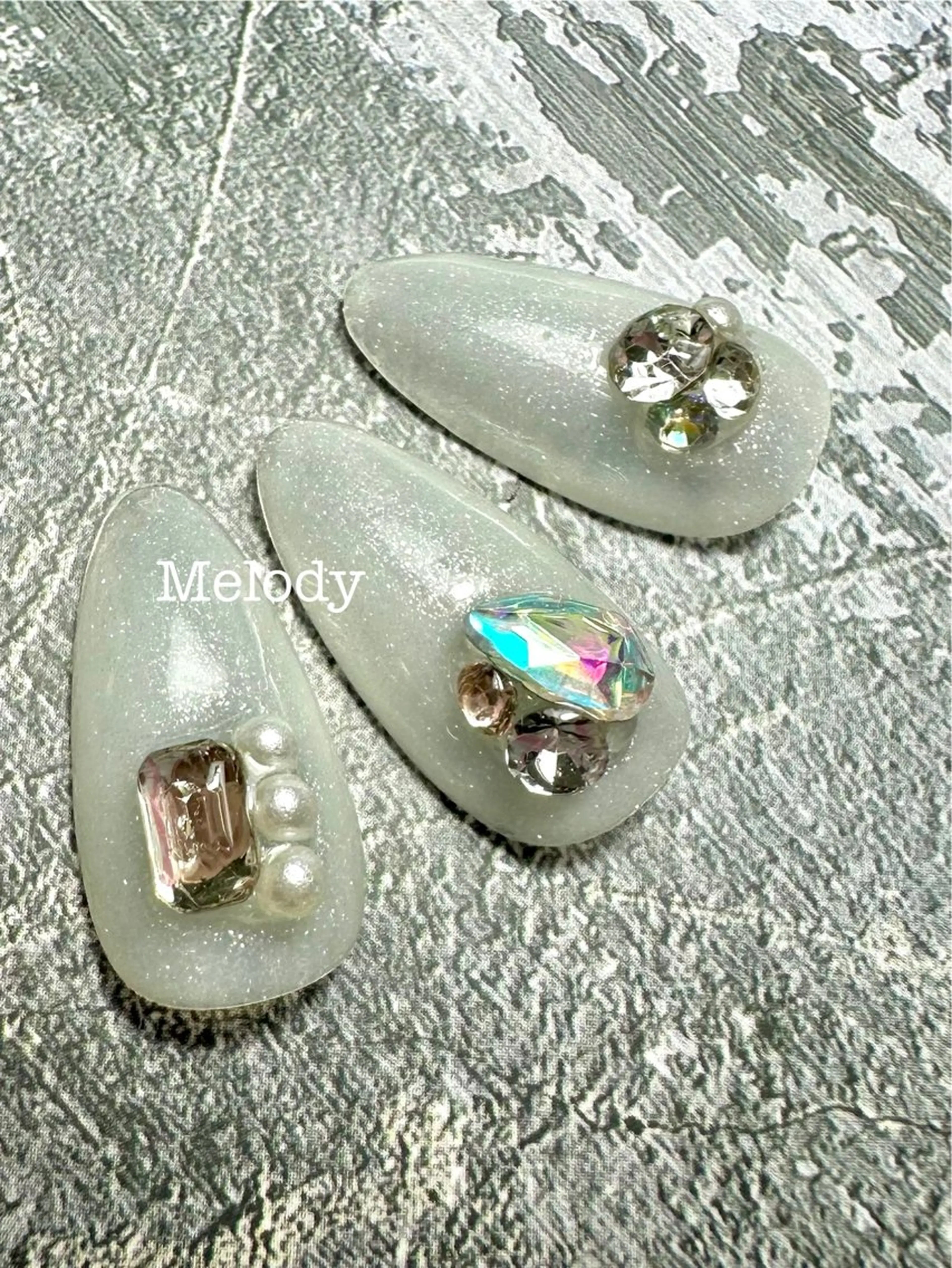 ネイル キラキラネイル Yuki Takahamaのネイルデザイン