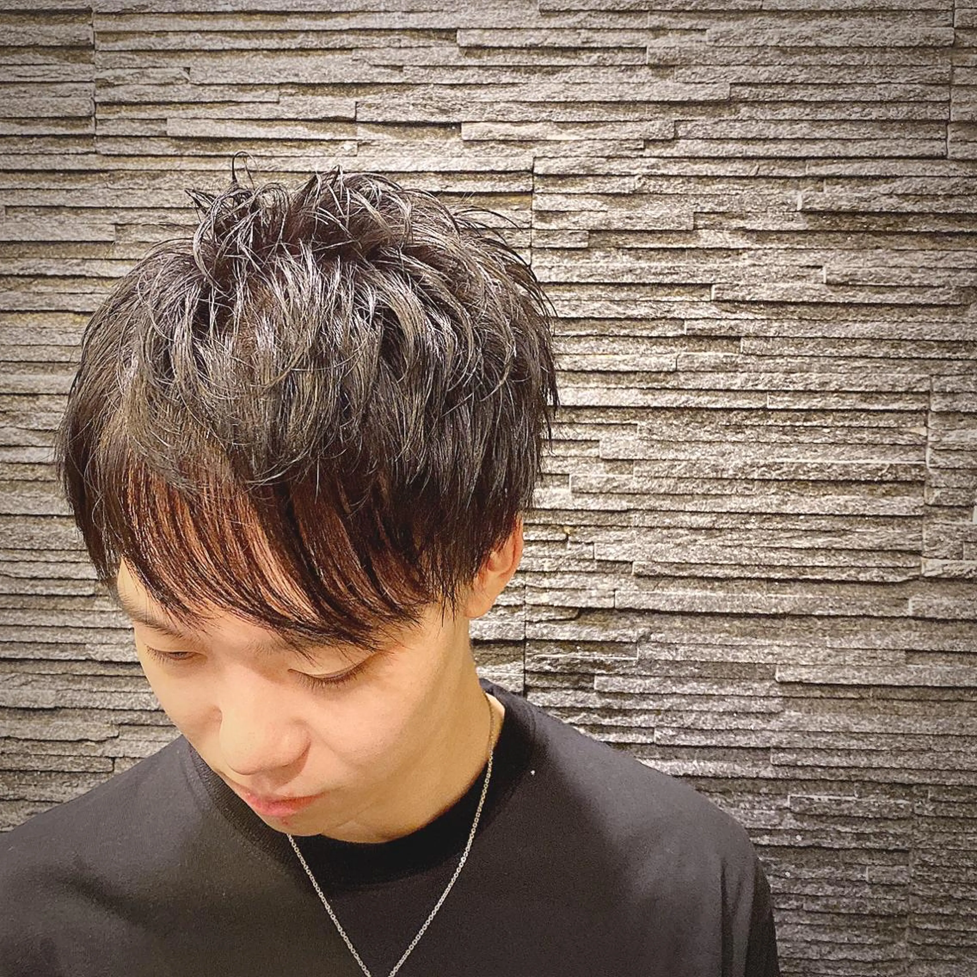 ショート メンズ 山田 哲平のヘアスタイル