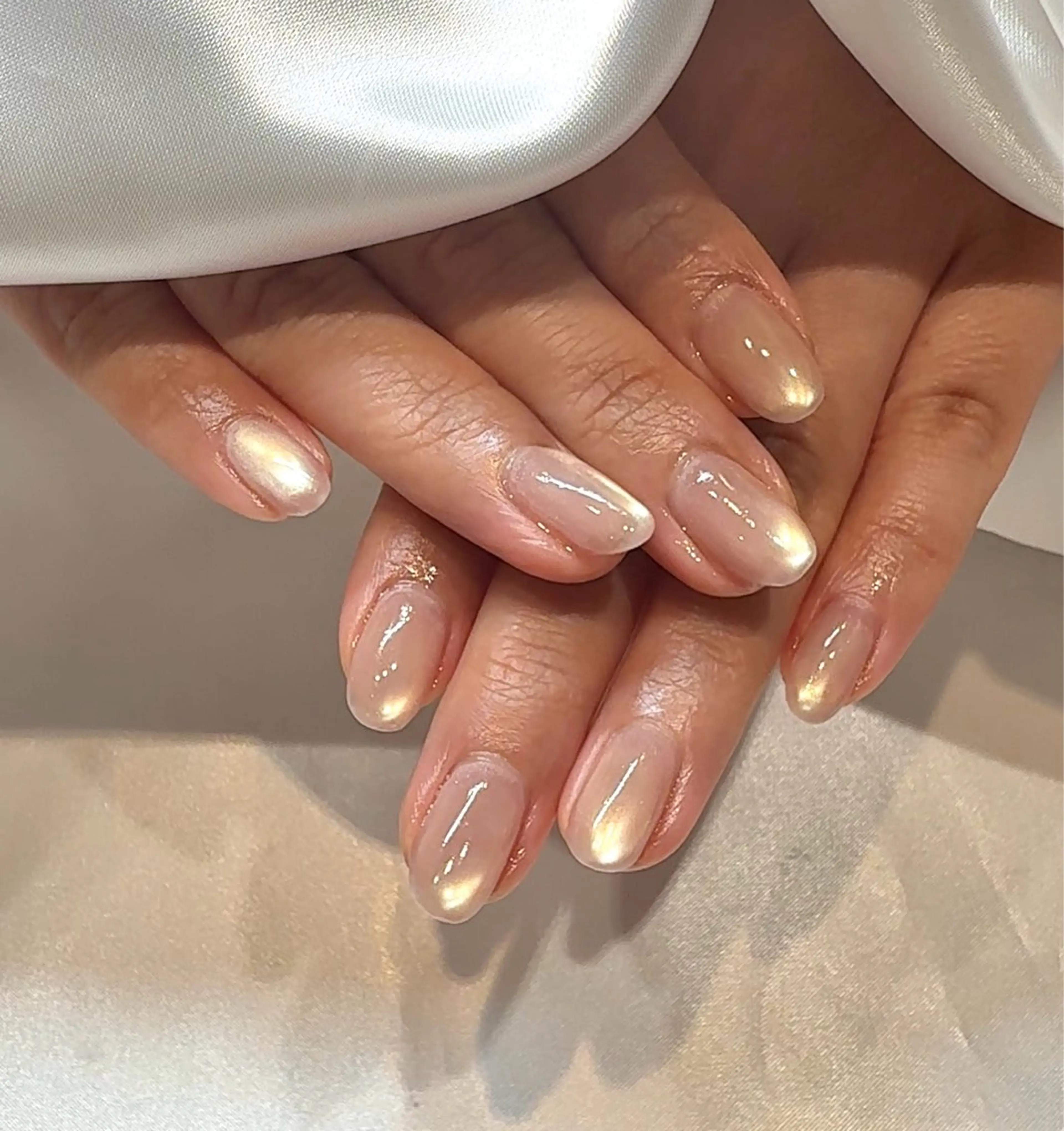 ネイル 氷ネイル・うるうるネイル nail Latteのネイルデザイン