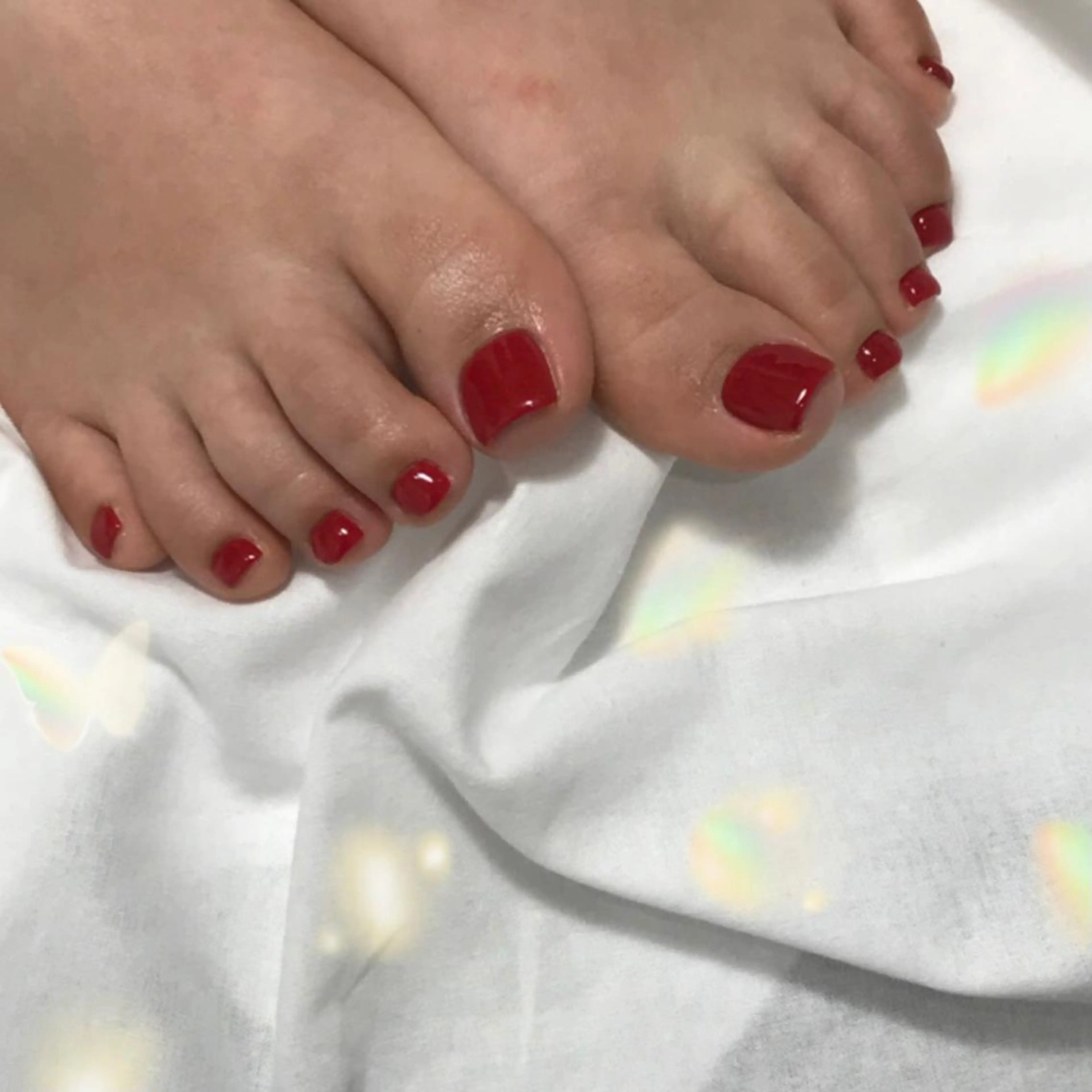 ネイル フットネイル ジェルネイル キラキラネイル ラメ(グリッター) ニュアンスネイル para ☀︎ sol by BECK所属・Para Sol nail Maoのネイルデザイン