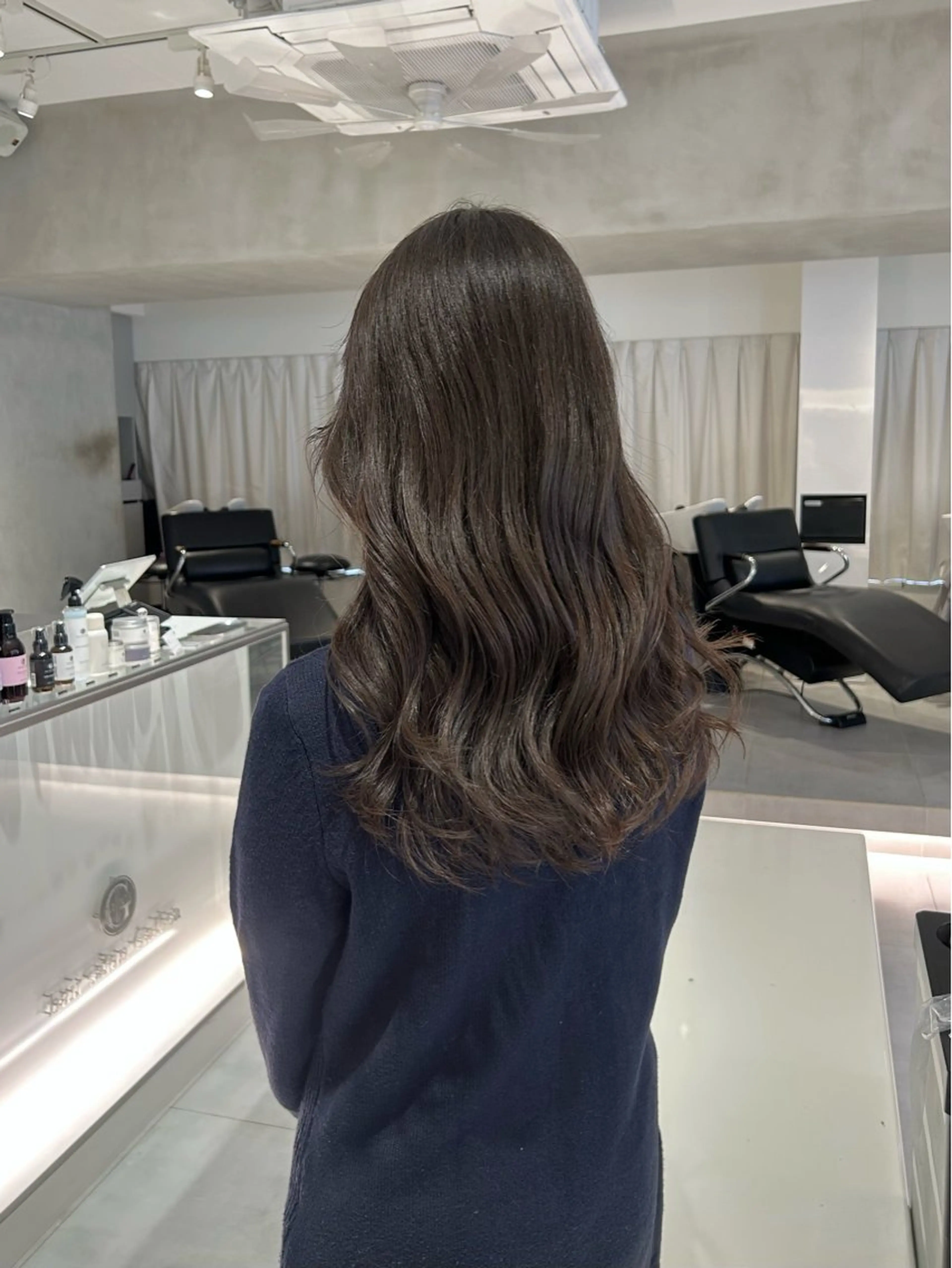 ロング カラー カット ヘアカラー 🧚つやさらhair 🧚manakaのヘアスタイル