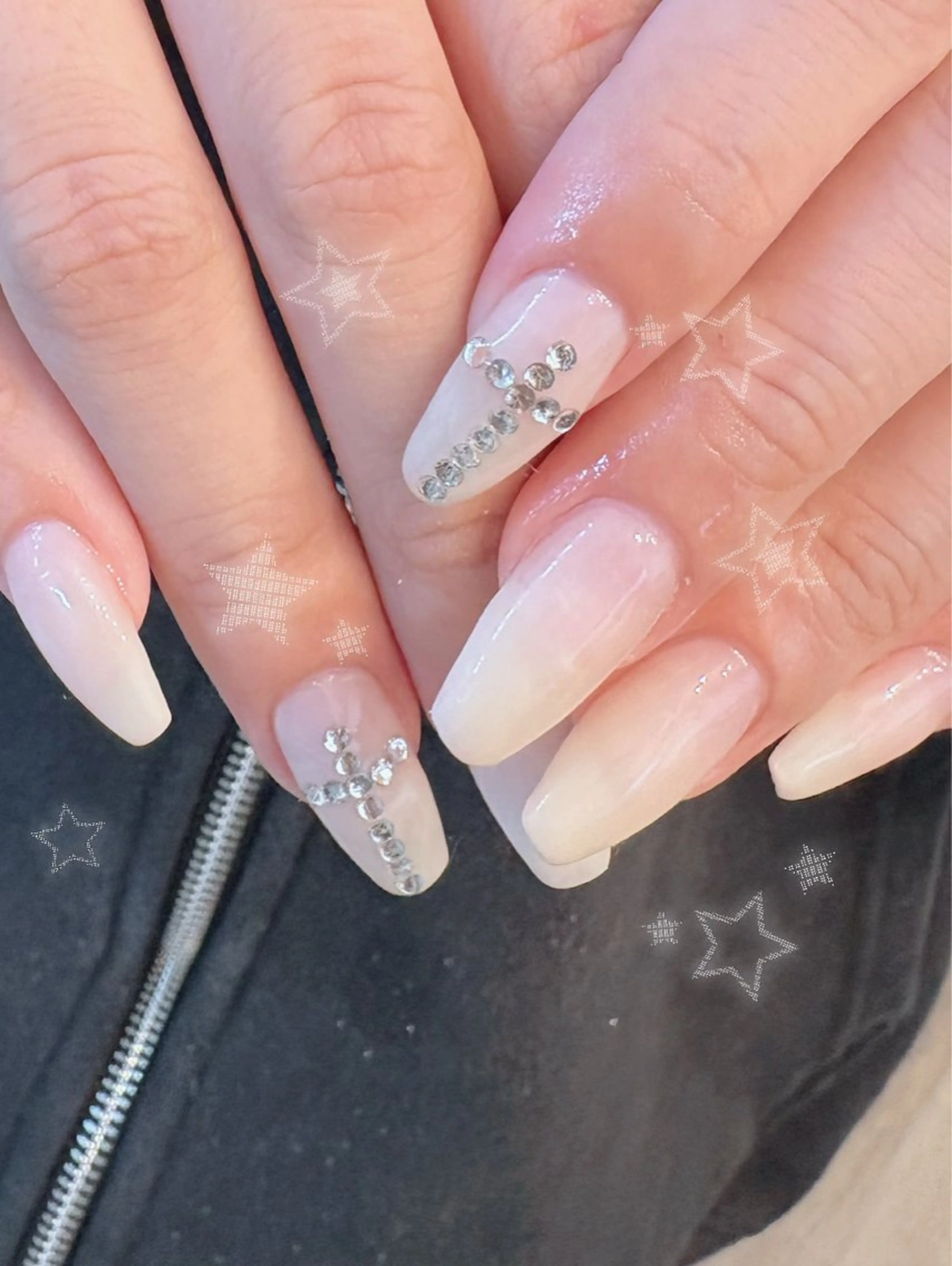 ネイル ハンドネイル 艶/マグネット/網紅 /韓国/岩下りほのネイルデザイン