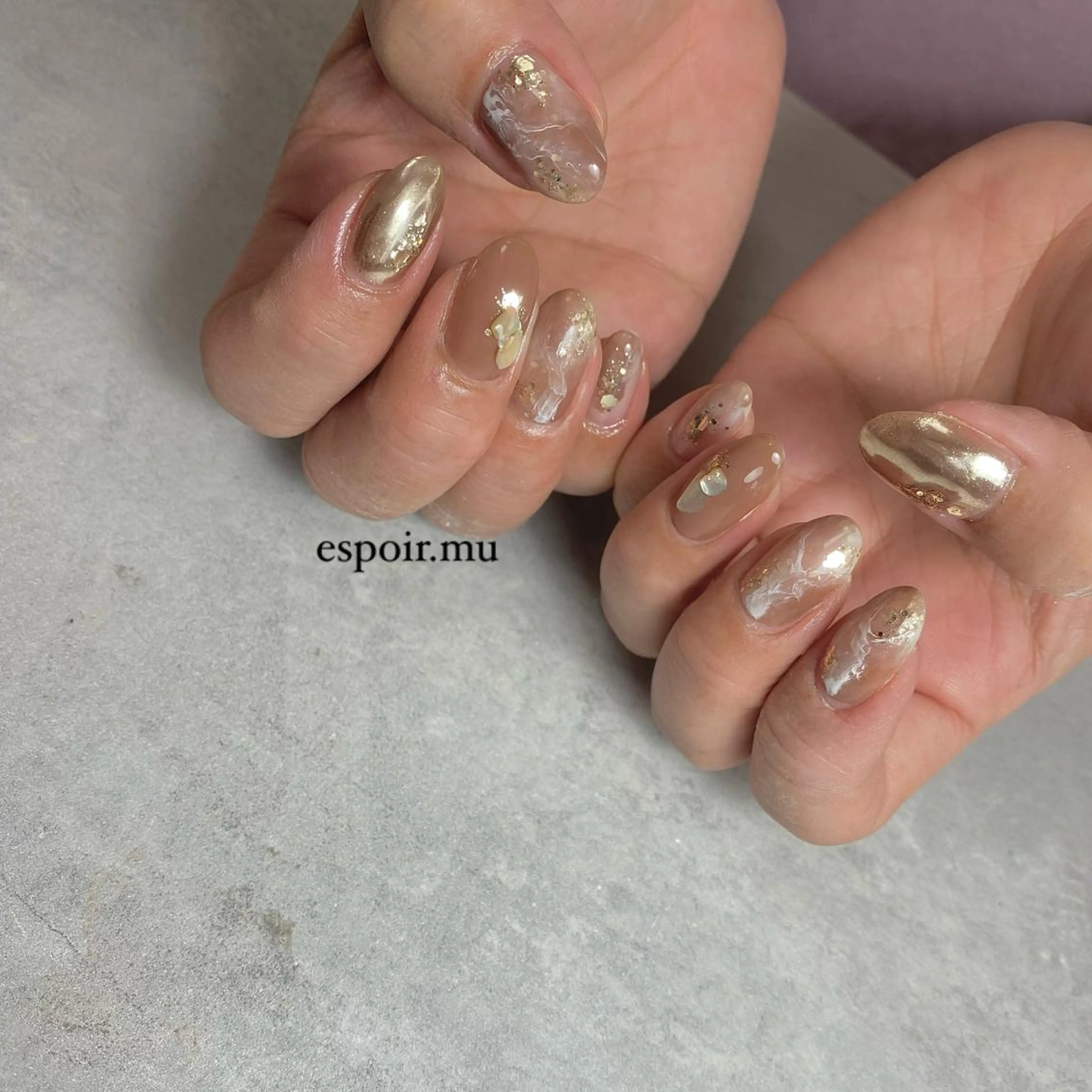 ネイル espoir. muのネイルデザイン