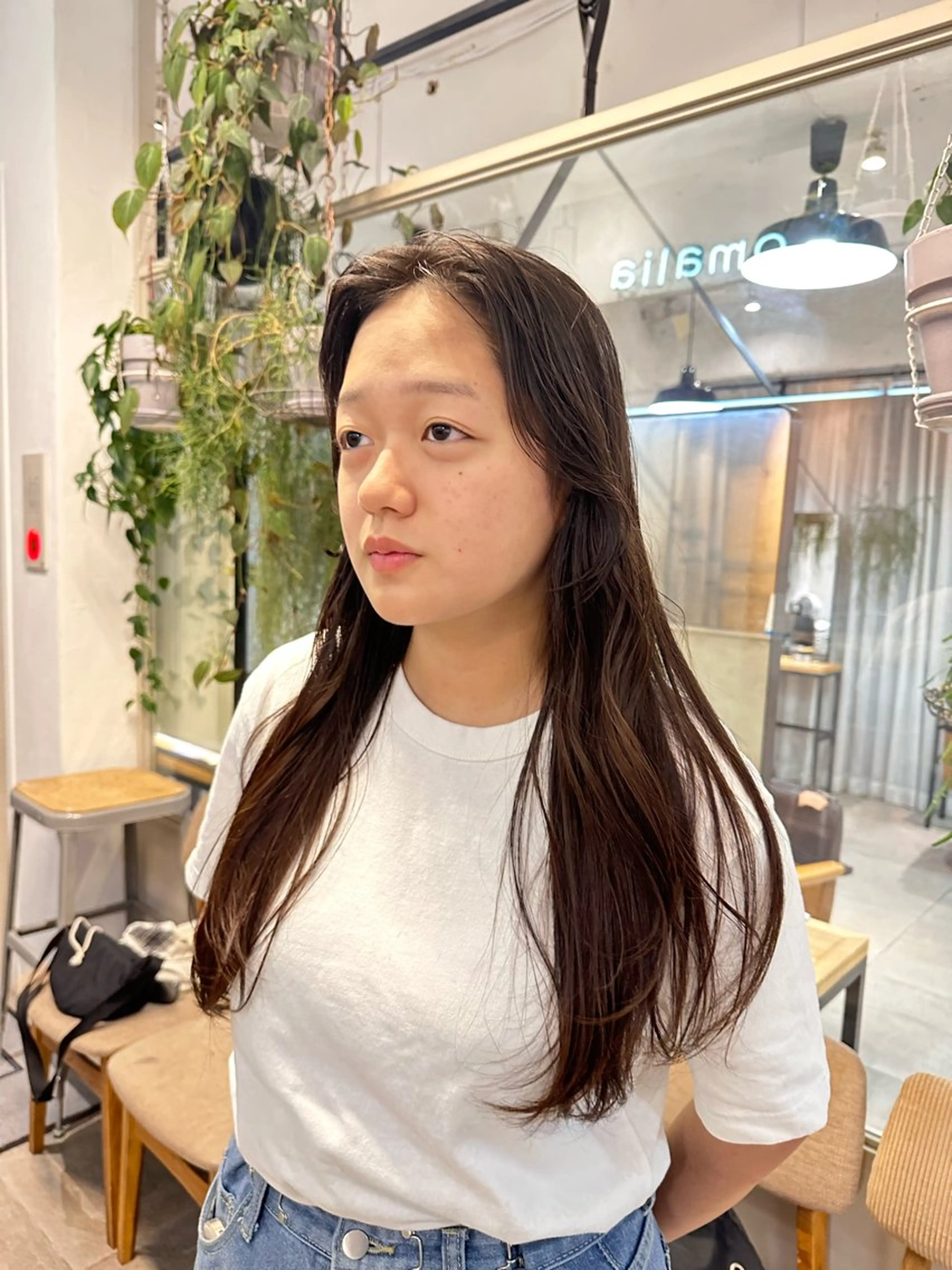 ロング REINA☁️透明感 カラー/ぷつっと♡のヘアスタイル