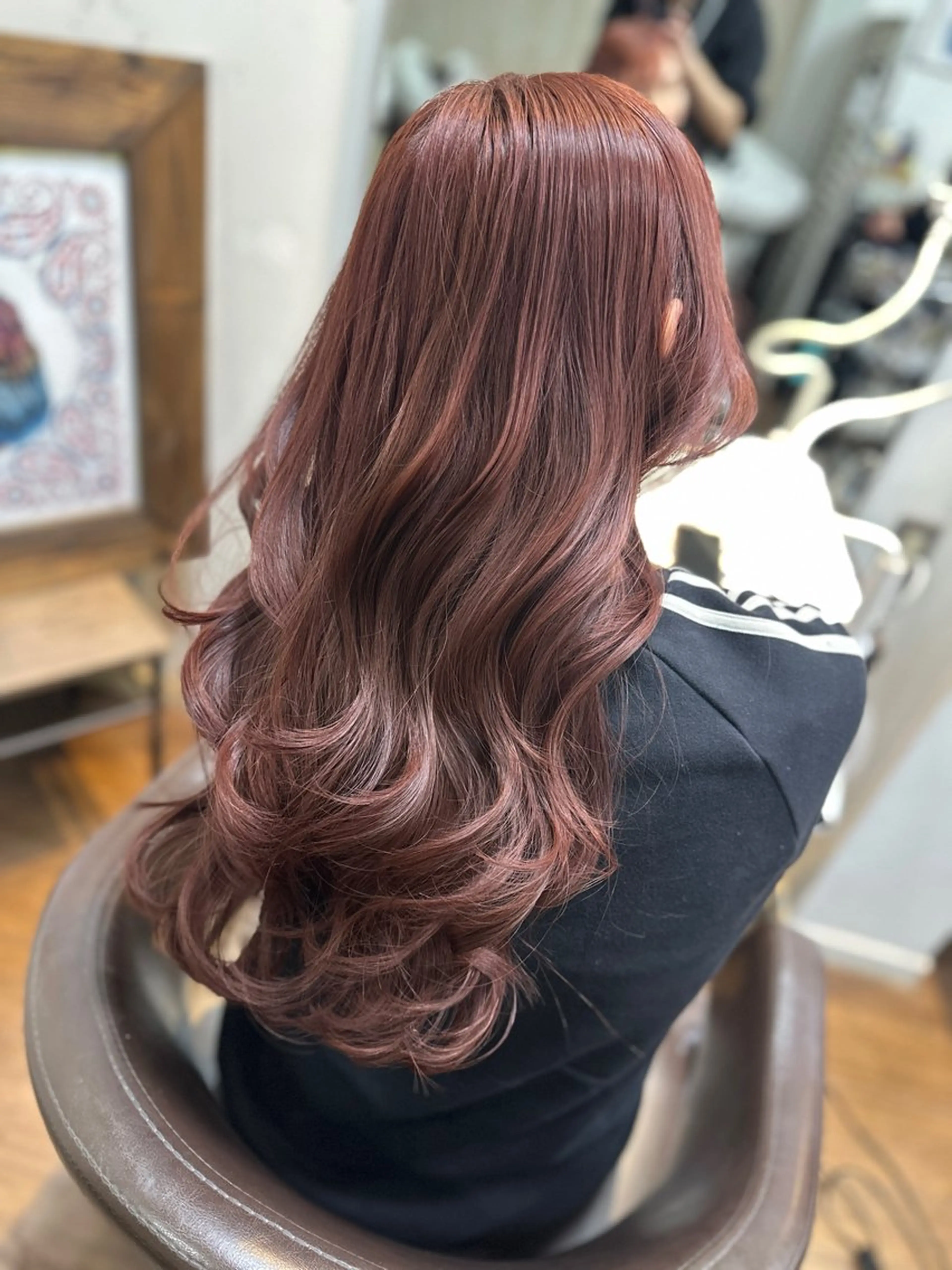 セミロング ヘアカラー エクステ 植田 /エクステ /ブリーチ/髪質改善のヘアスタイル