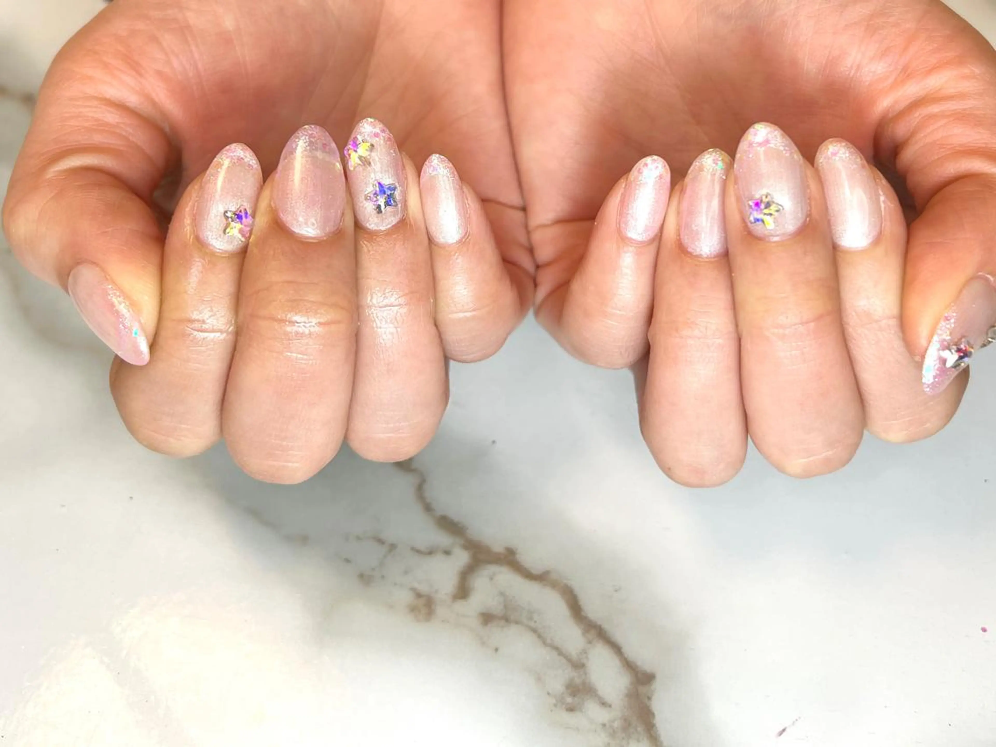 セミロング ネイリスト シンのネイルデザイン