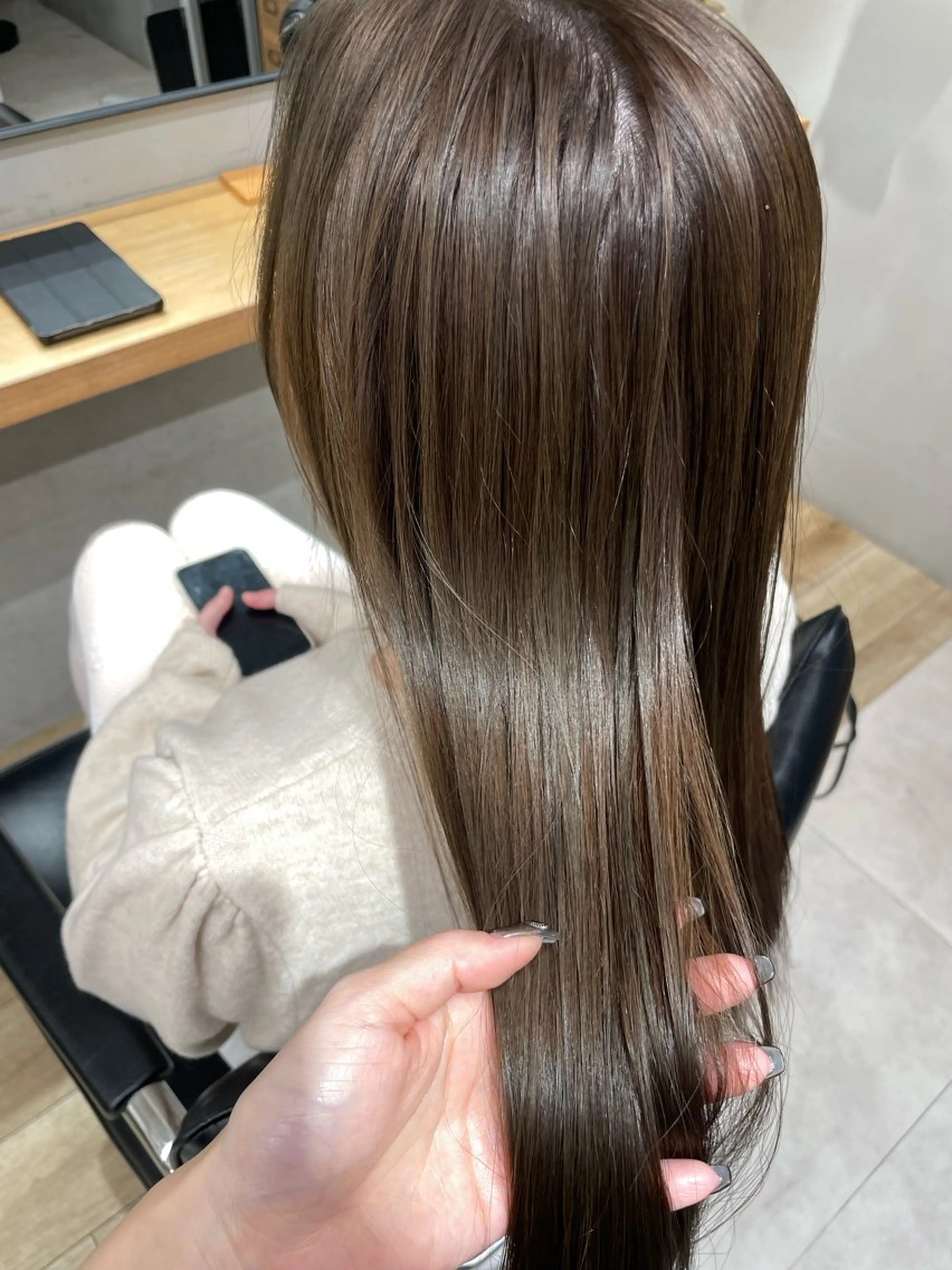 【2回目以降】カット+カラー+オージュアクイックトリートメント🫧の写真