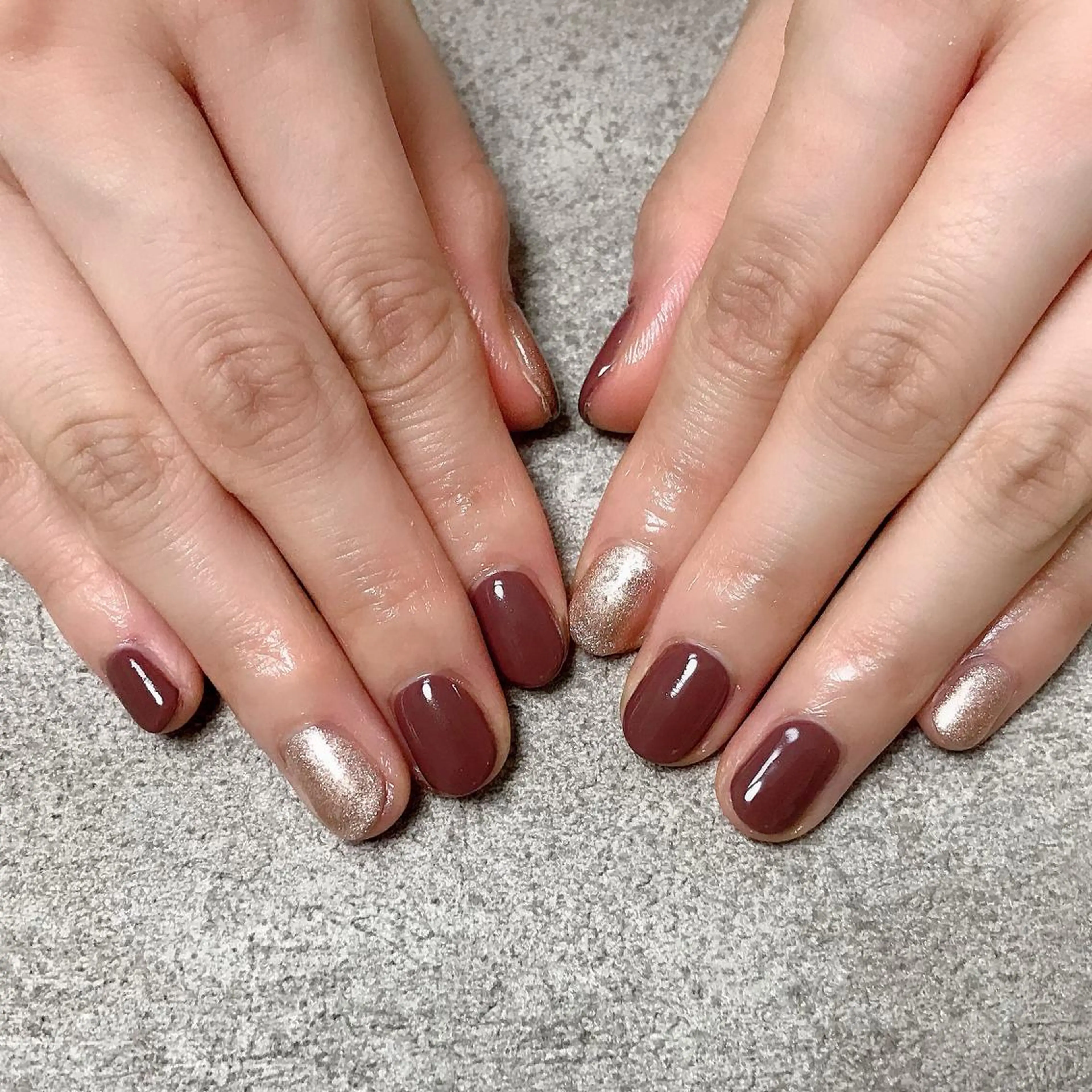 ネイル フットネイル ラメ(グリッター) ミラーネイル ワンカラーネイル kikinail 溝の口のネイルデザイン