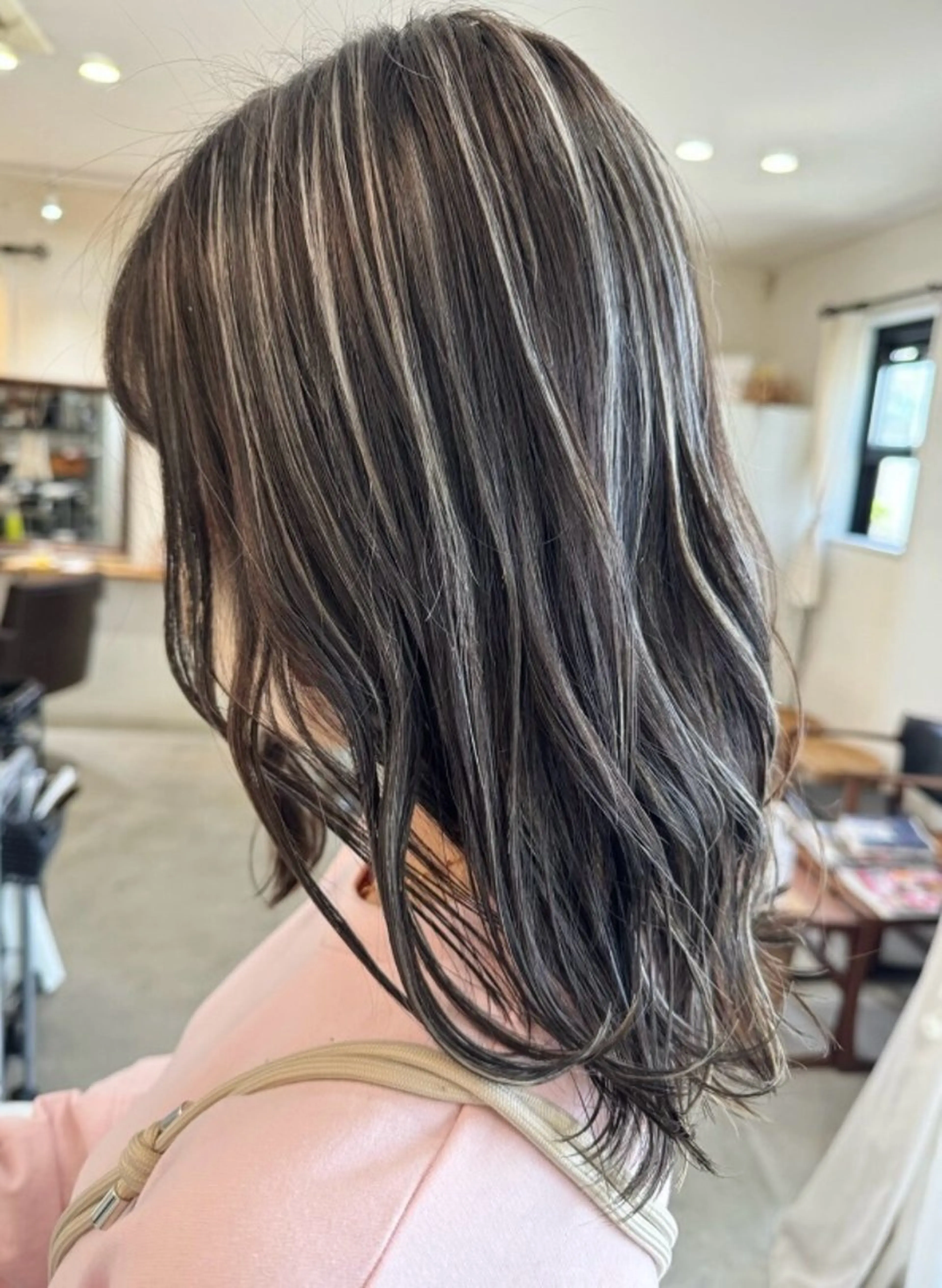カラー レイヤー×髪質改善 hinanoのヘアスタイル