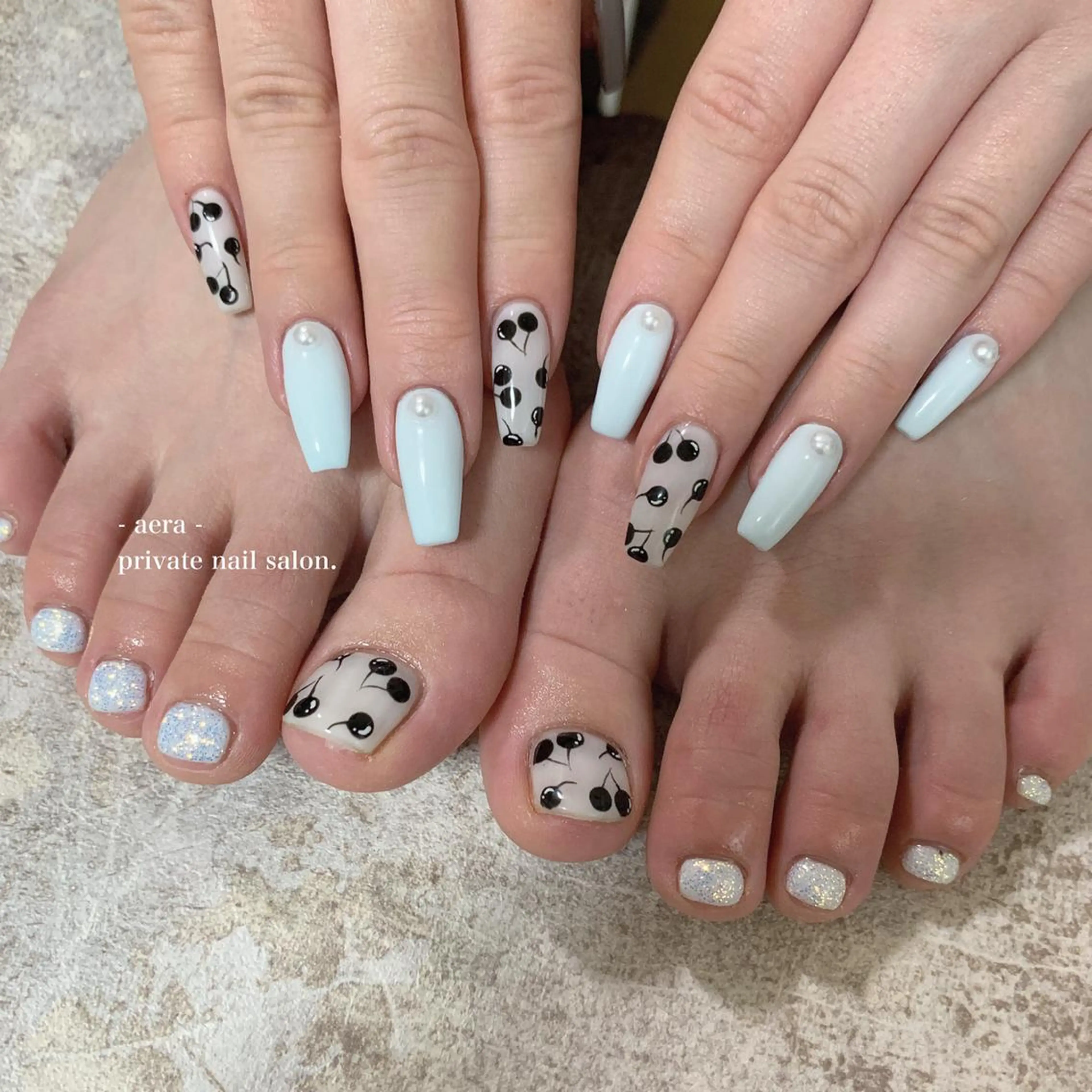 ネイル AERA nail shino🐱⸝꙳のネイルデザイン