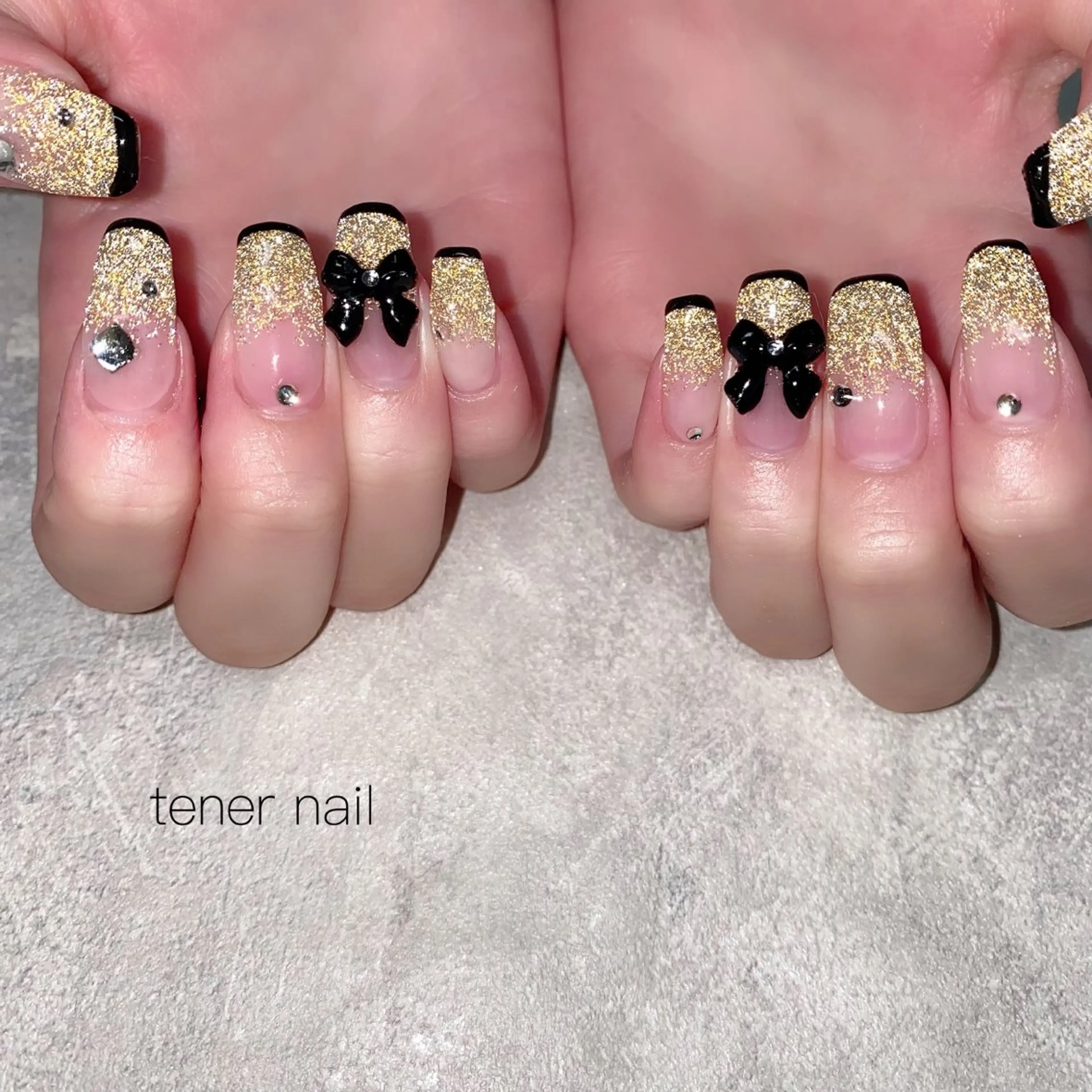 ネイル キラキラネイル ハンドネイル テネルネイル tener nailのネイルデザイン