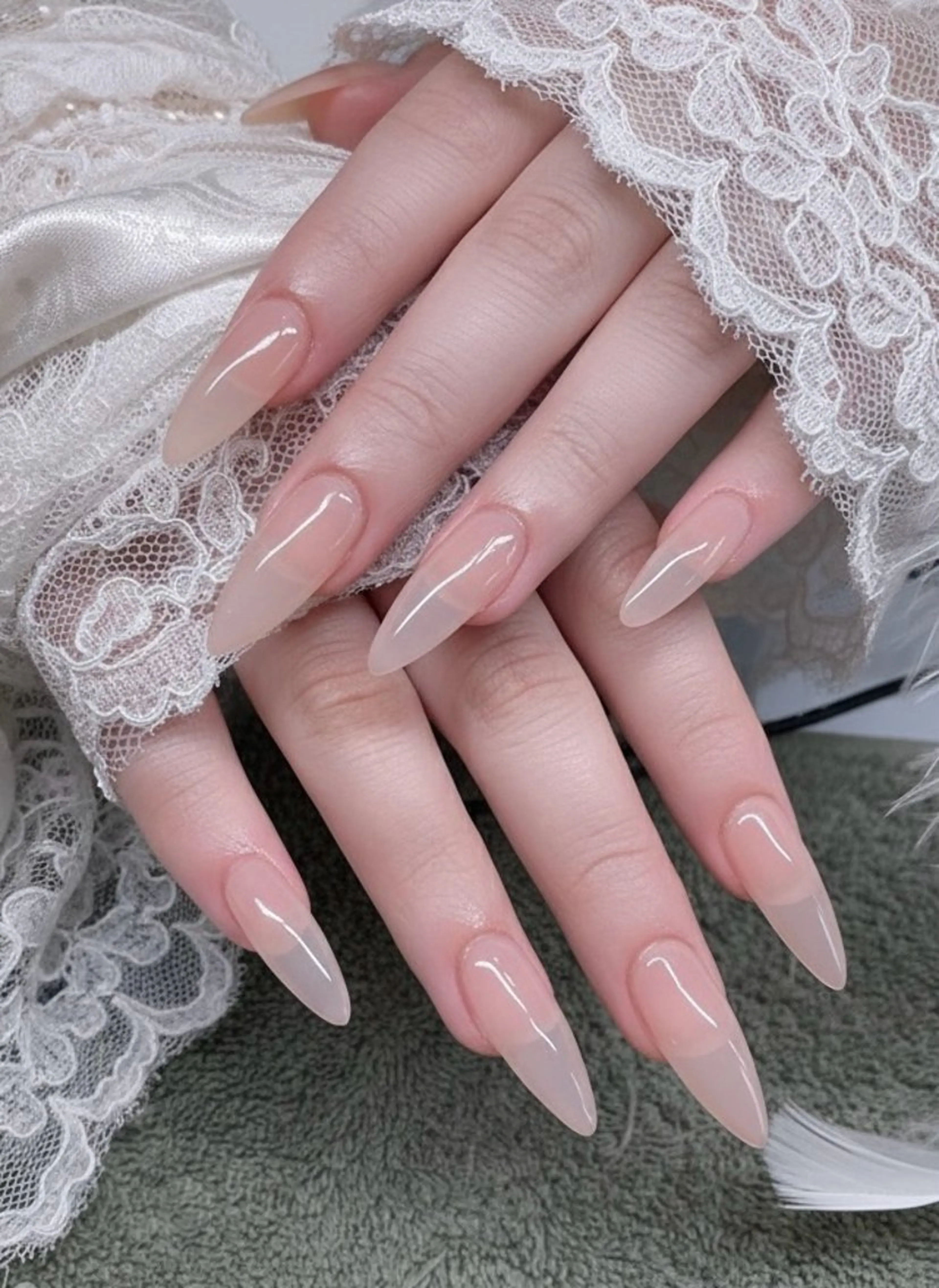 ネイル ピンク ピンクベージュ ハンドネイル TUNEHA堂 (チュネハドウ)のネイルデザイン