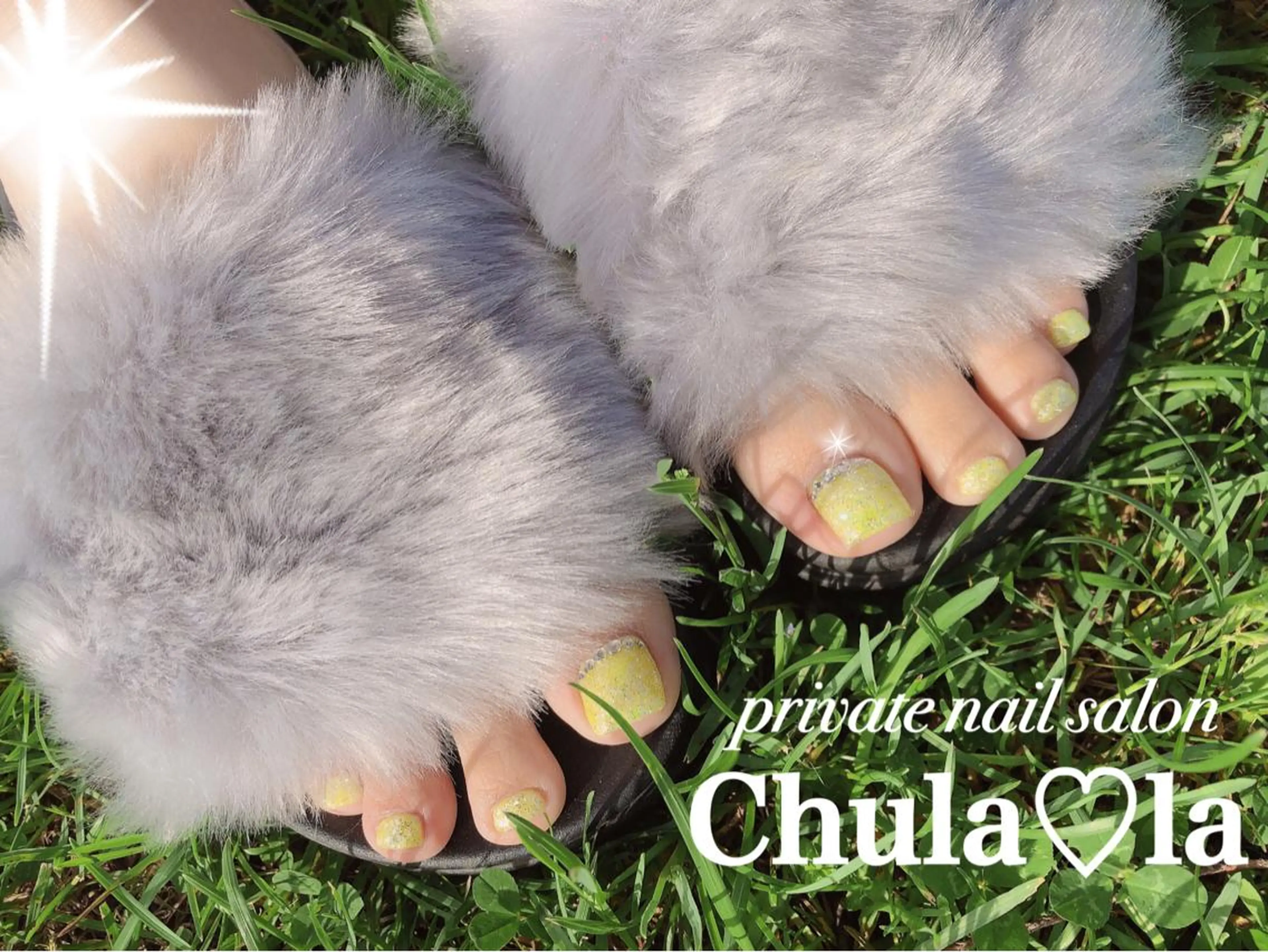 ネイル ストーンネイル フットネイル Chula♡la 豊見城市高安のネイルデザイン