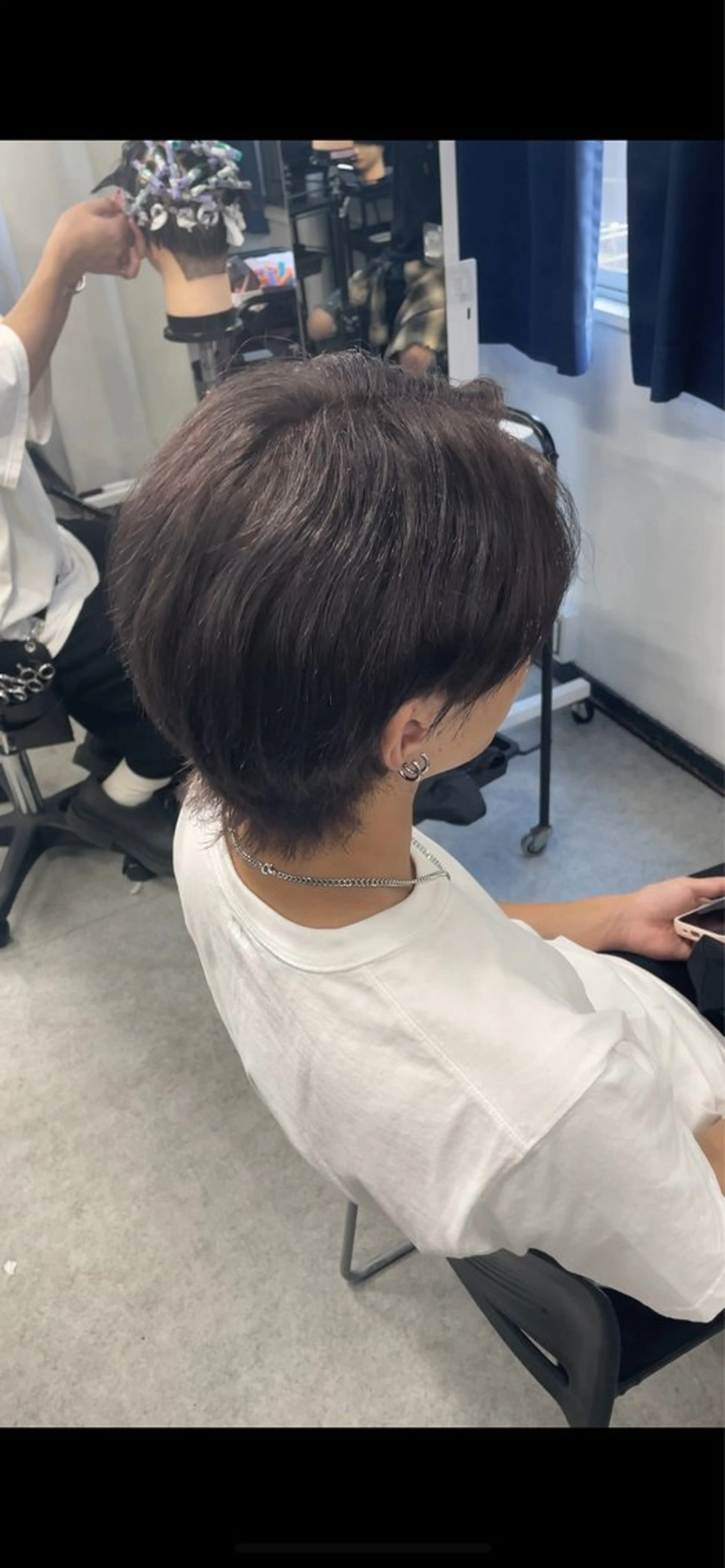 カラー メンズ メンズブリーチ ブリーチ 透明感カラー ダブルカラー ブリーチなしカラー 透明感🤍レイヤー ベージュ🤍ピンクのヘアスタイル